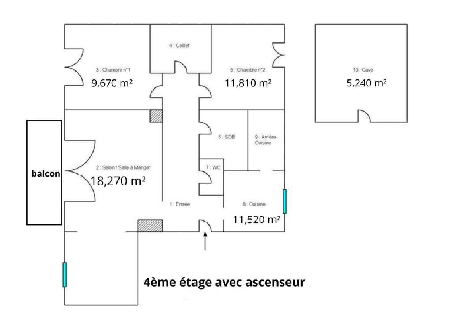 kaufen Wohnung/ Apartment Amiens 80080 Somme 3