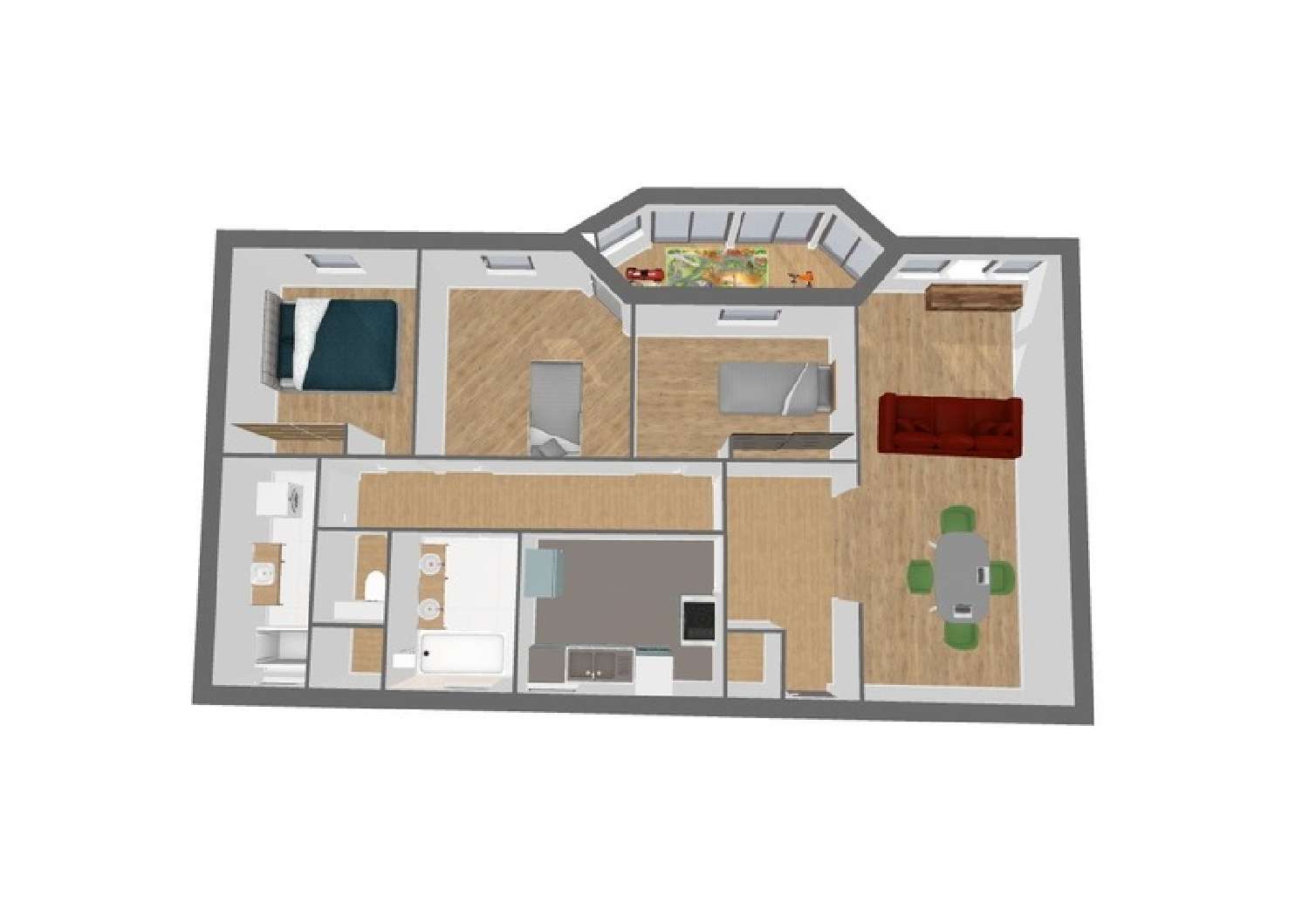  for sale apartment Asnières-sur-Seine Hauts-de-Seine 2
