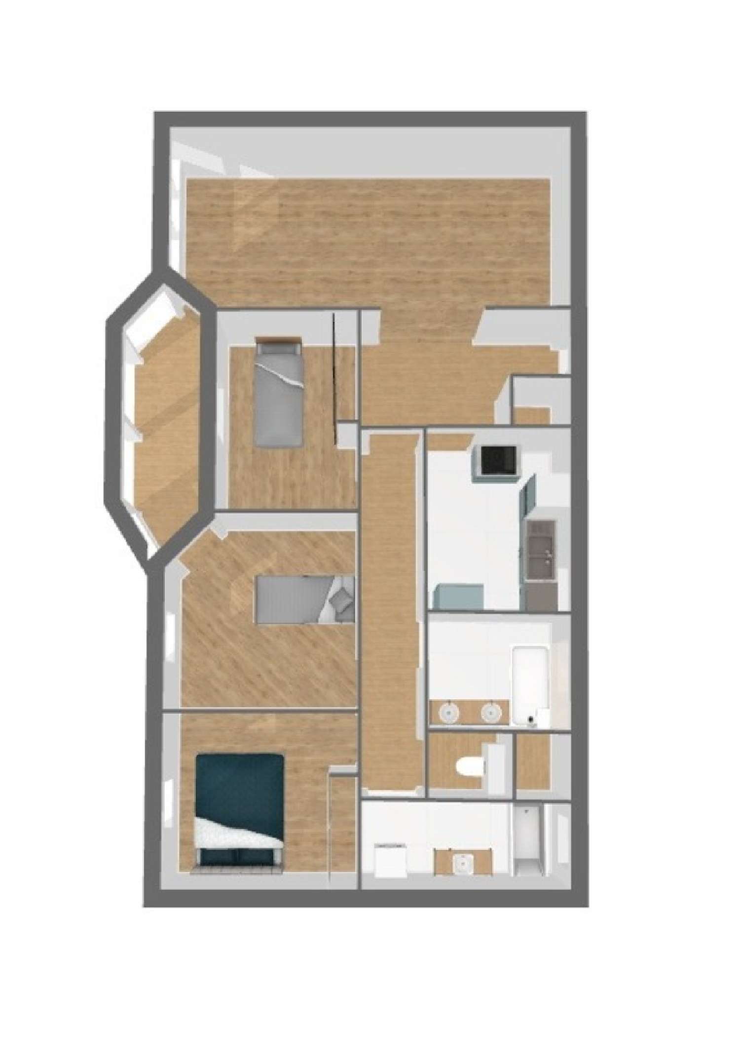  for sale apartment Asnières-sur-Seine Hauts-de-Seine 7