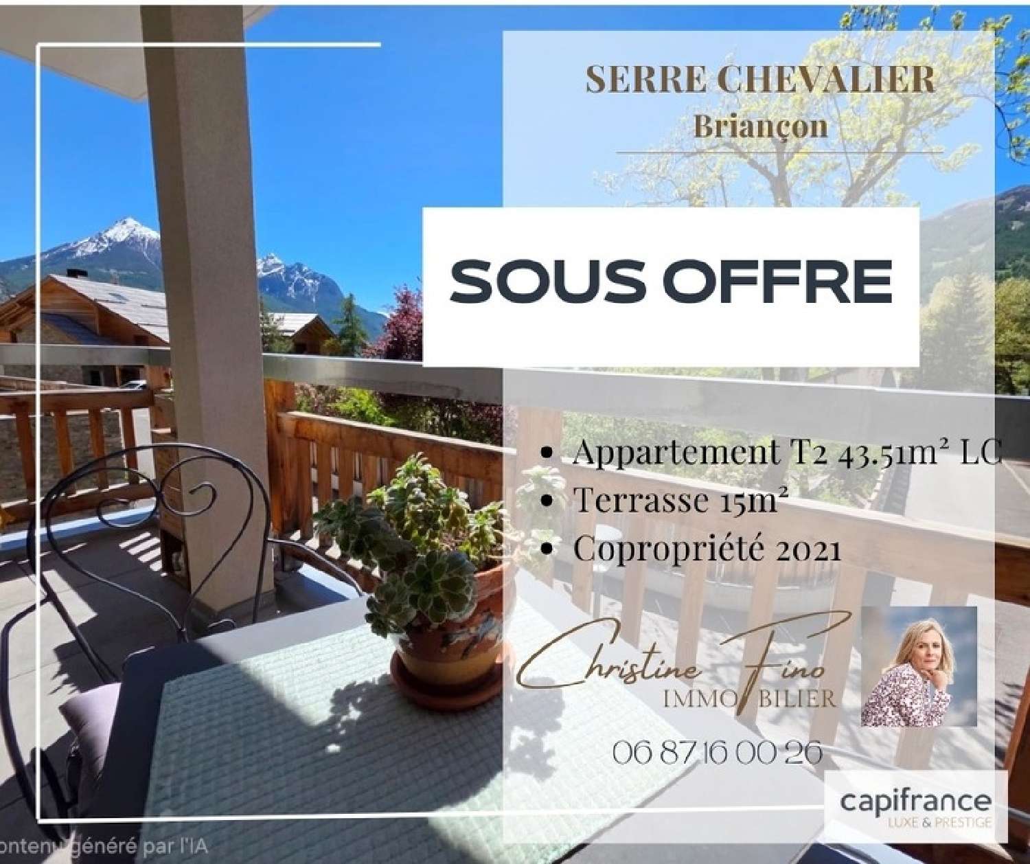 te koop appartement Briançon Hautes-Alpes 1