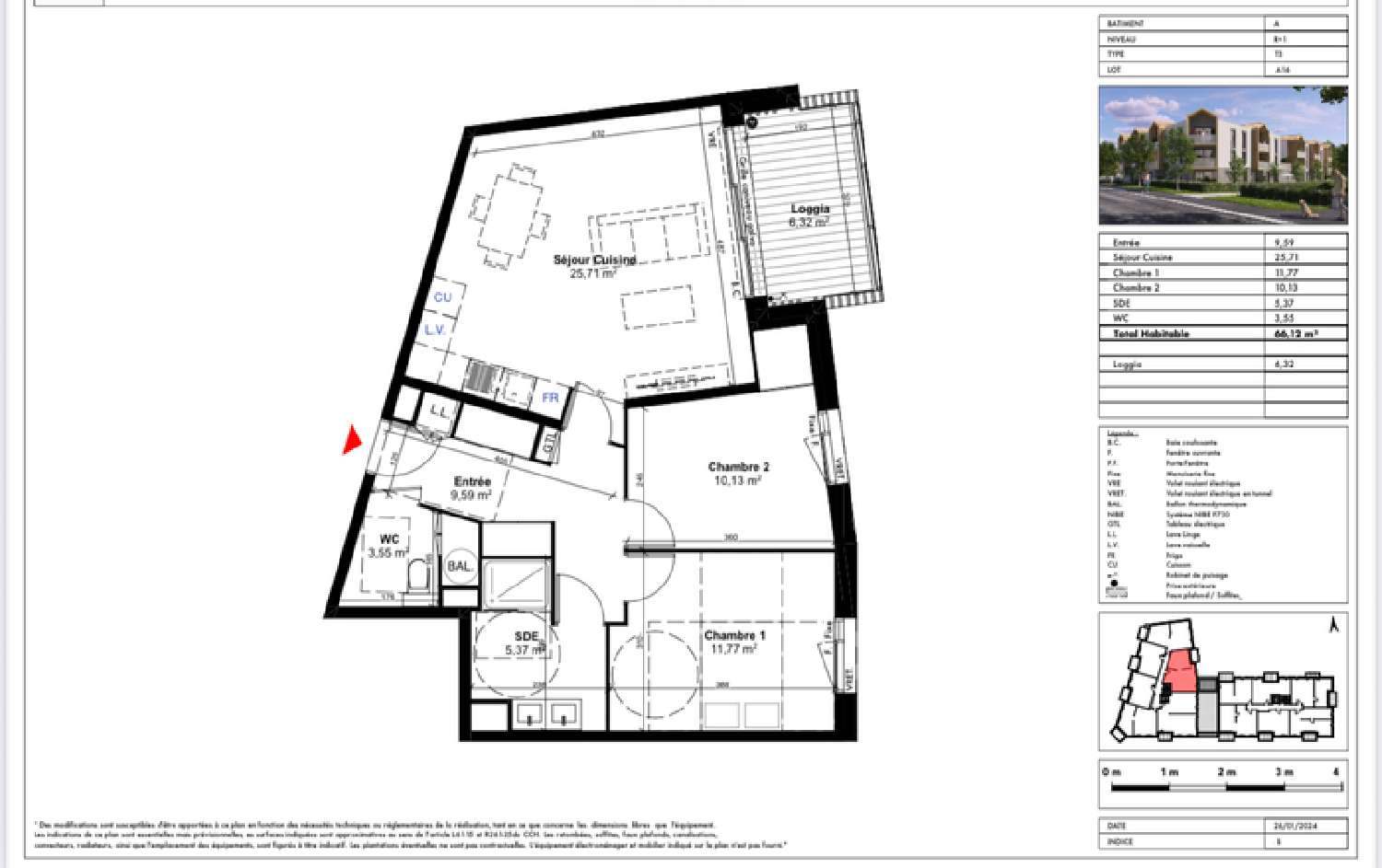  for sale apartment Carcans Gironde 4