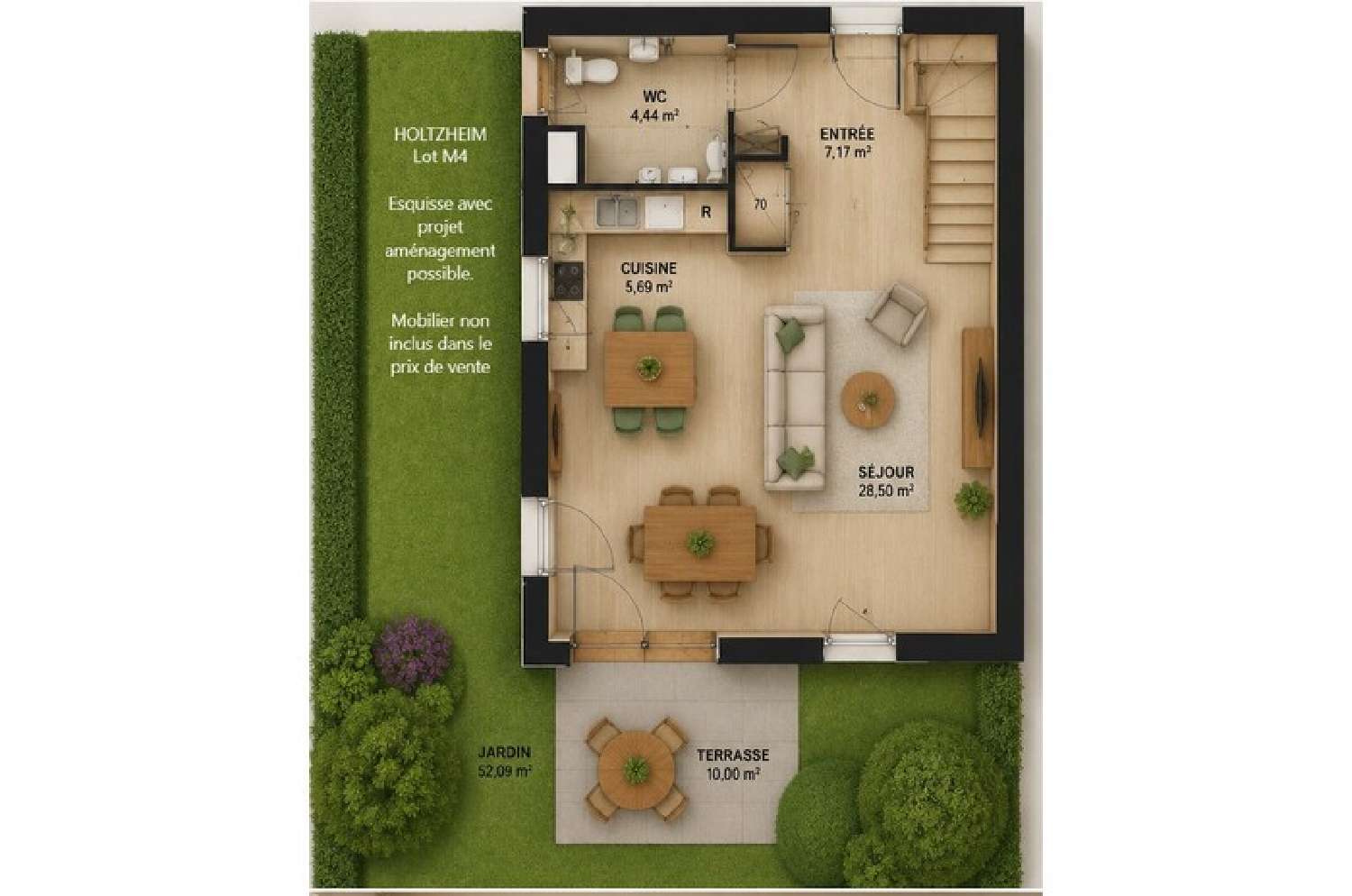  for sale apartment Holtzheim Bas-Rhin 1