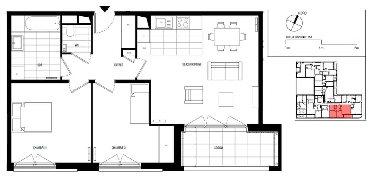 à vendre appartement Paris 18e Arrondissement Paris (Seine) 3