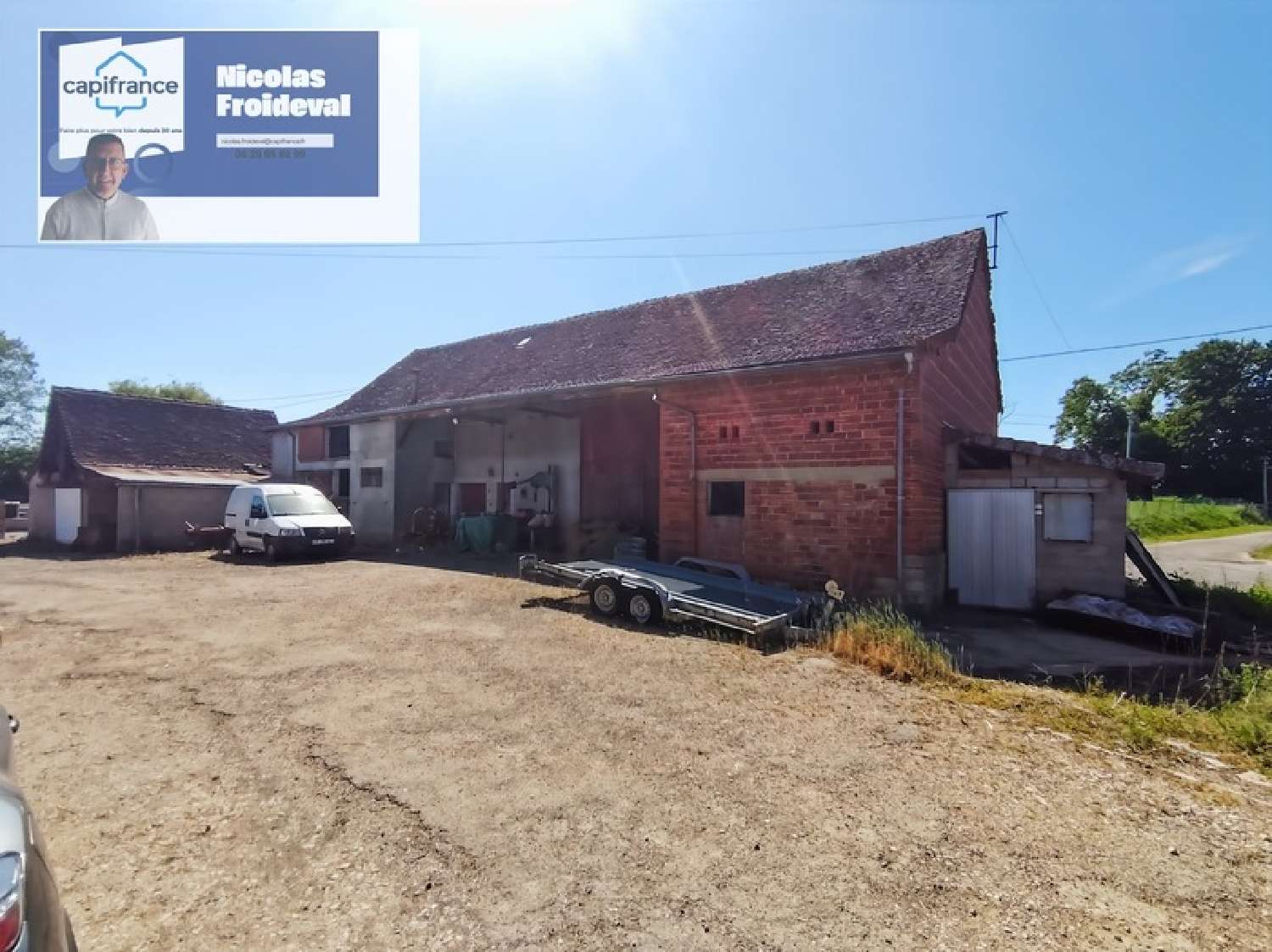 à vendre grange Savigny-en-Revermont Saône-et-Loire 1