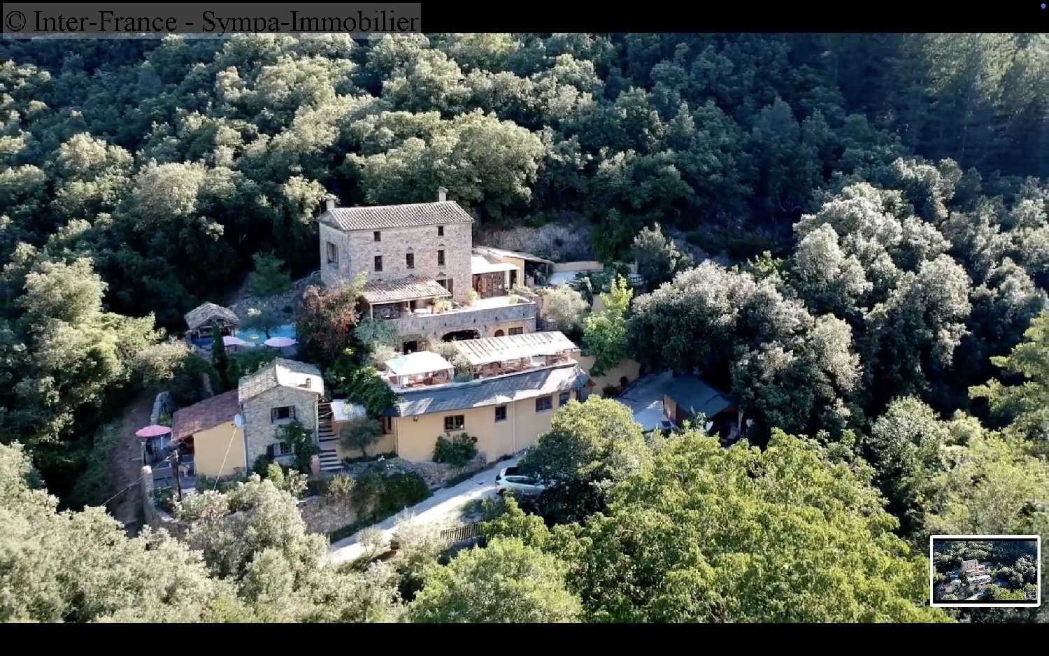  à vendre gîtes/ chambres d'hôtes Aulas Gard 1