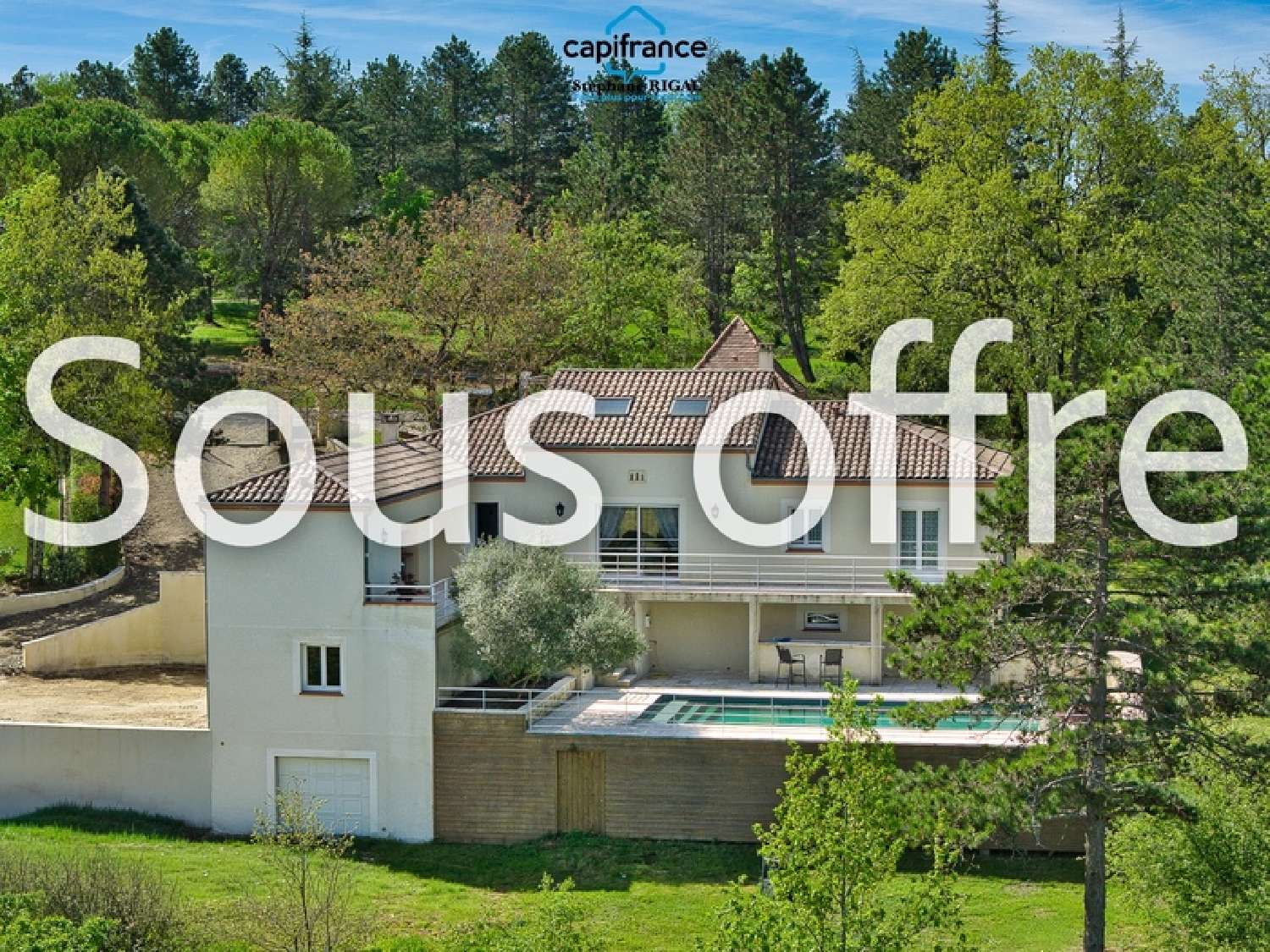 te koop landgoed Mauroux Lot 1