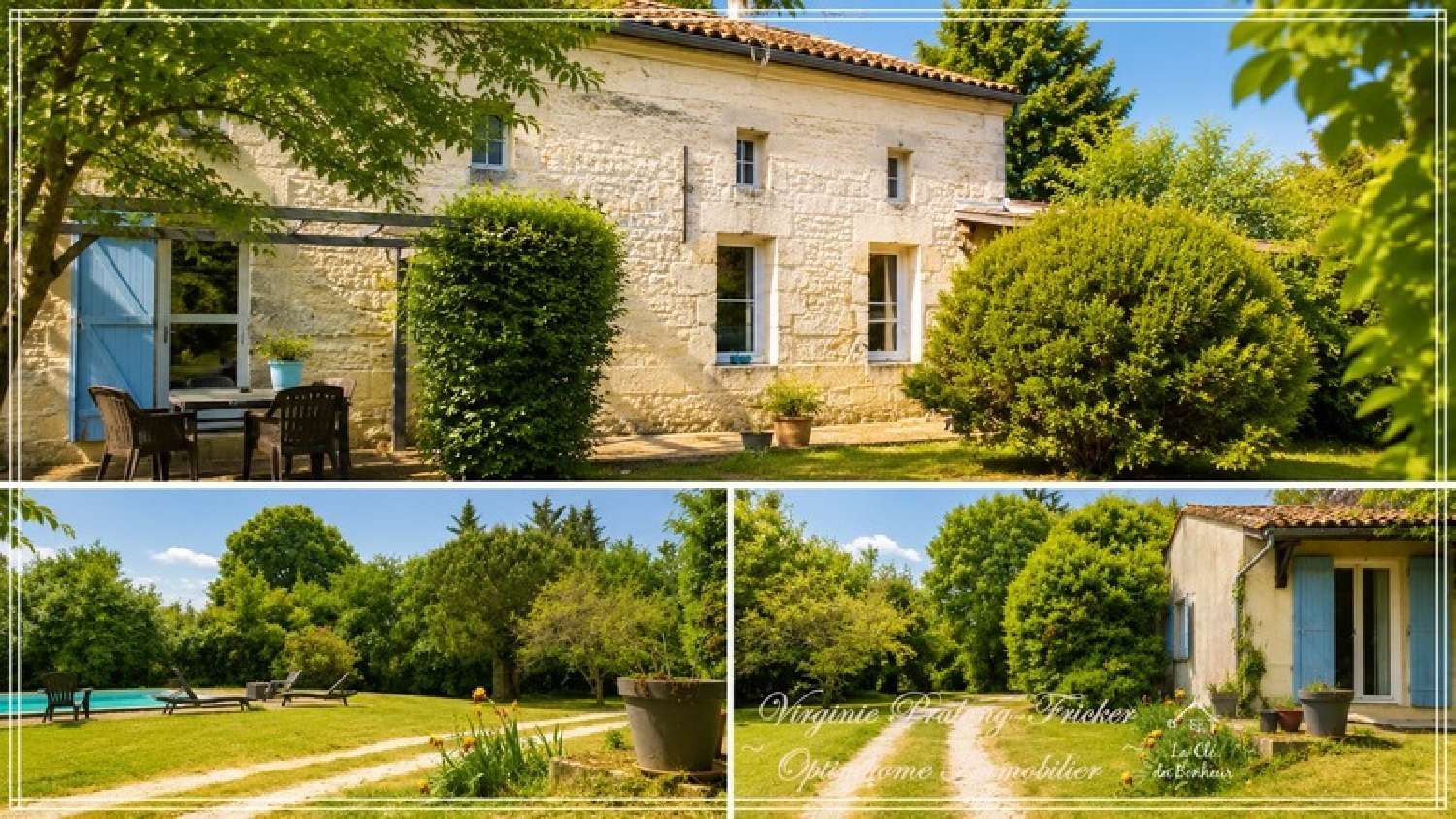  en venta casa rústica Saint-Ciers-d'Abzac Gironde 1