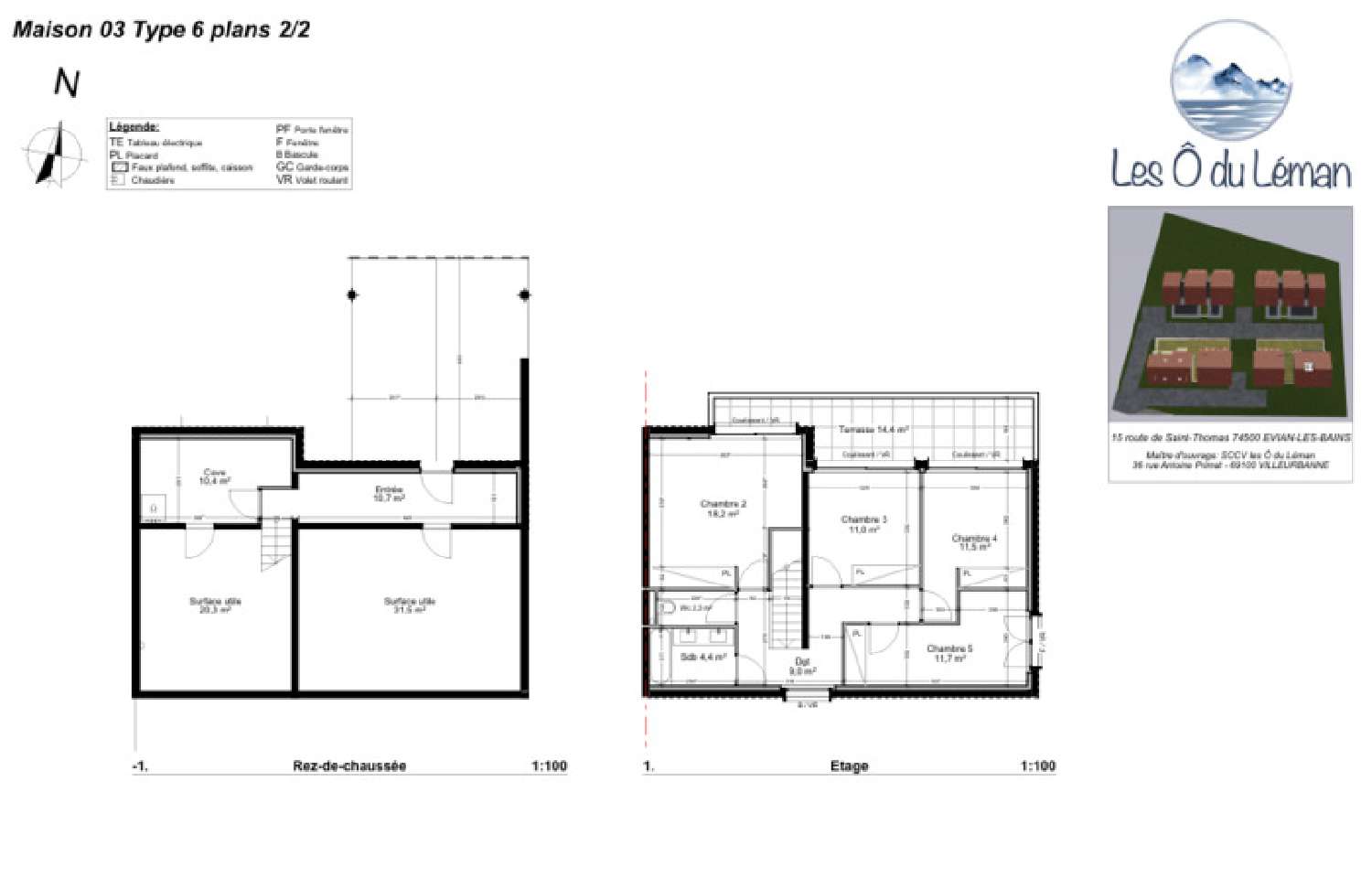 en venta casa Évian-les-Bains Haute-Savoie 5