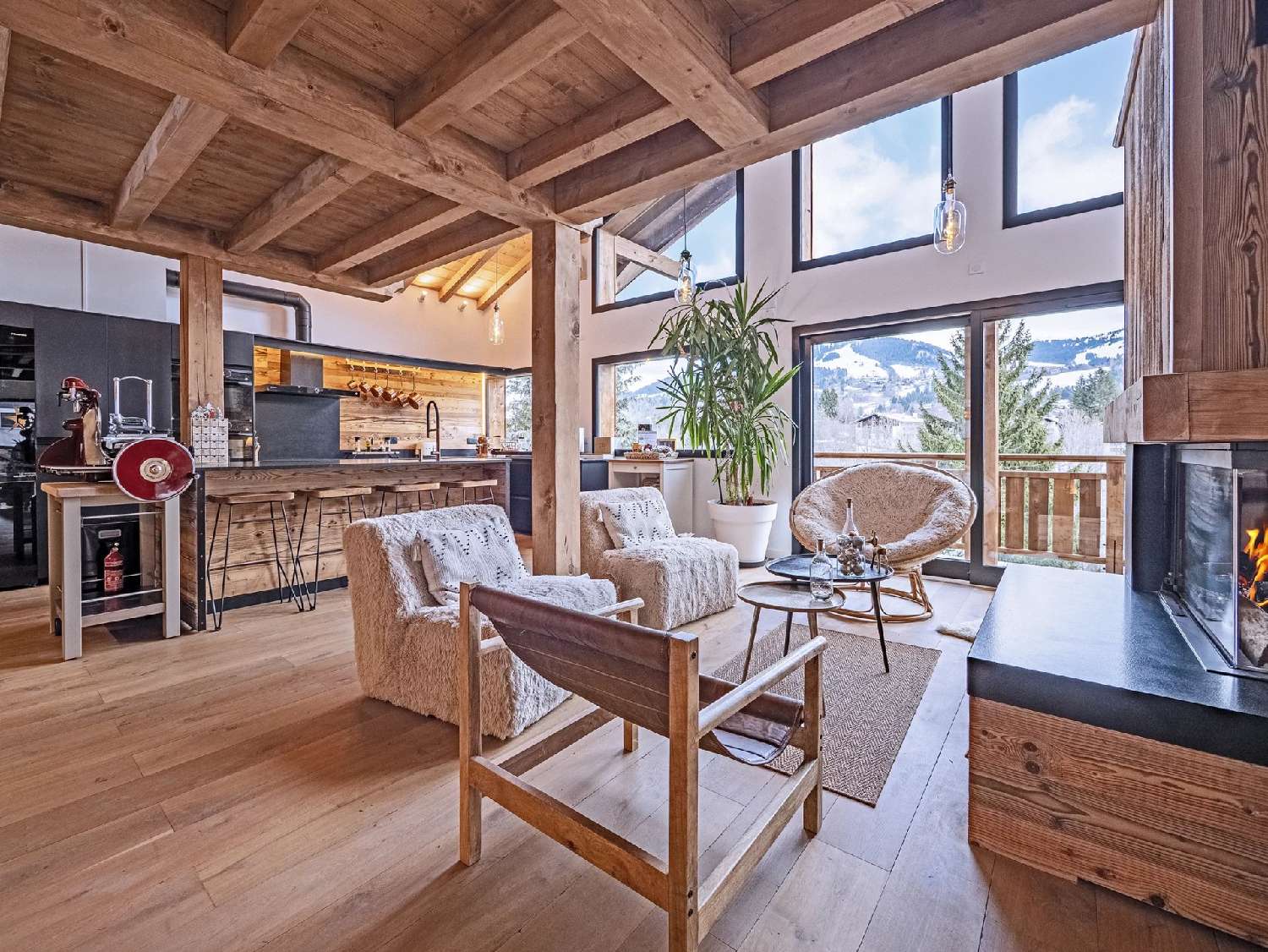 à vendre maison Megève Haute-Savoie 4