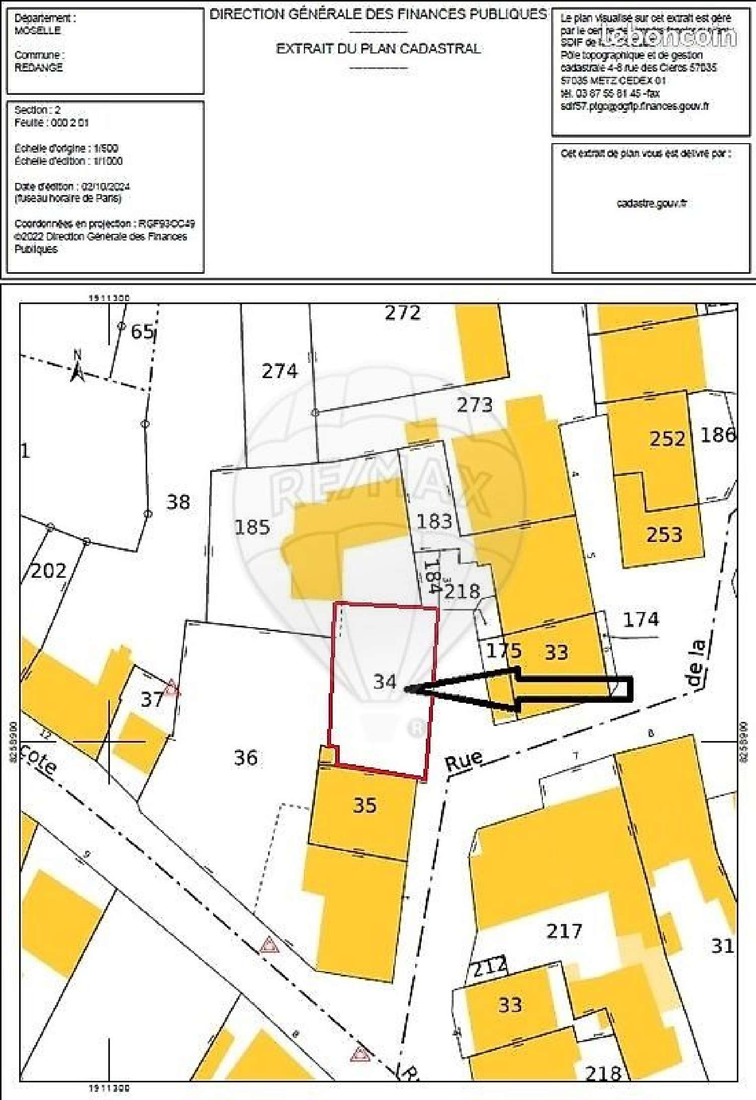  à vendre maison Rédange Moselle 3