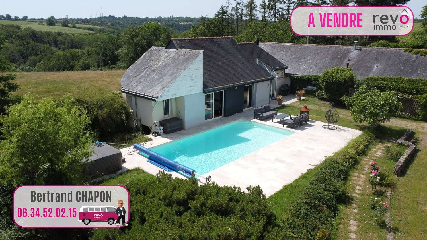for sale house Saint-Lambert-du-Lattay Maine-et-Loire 1