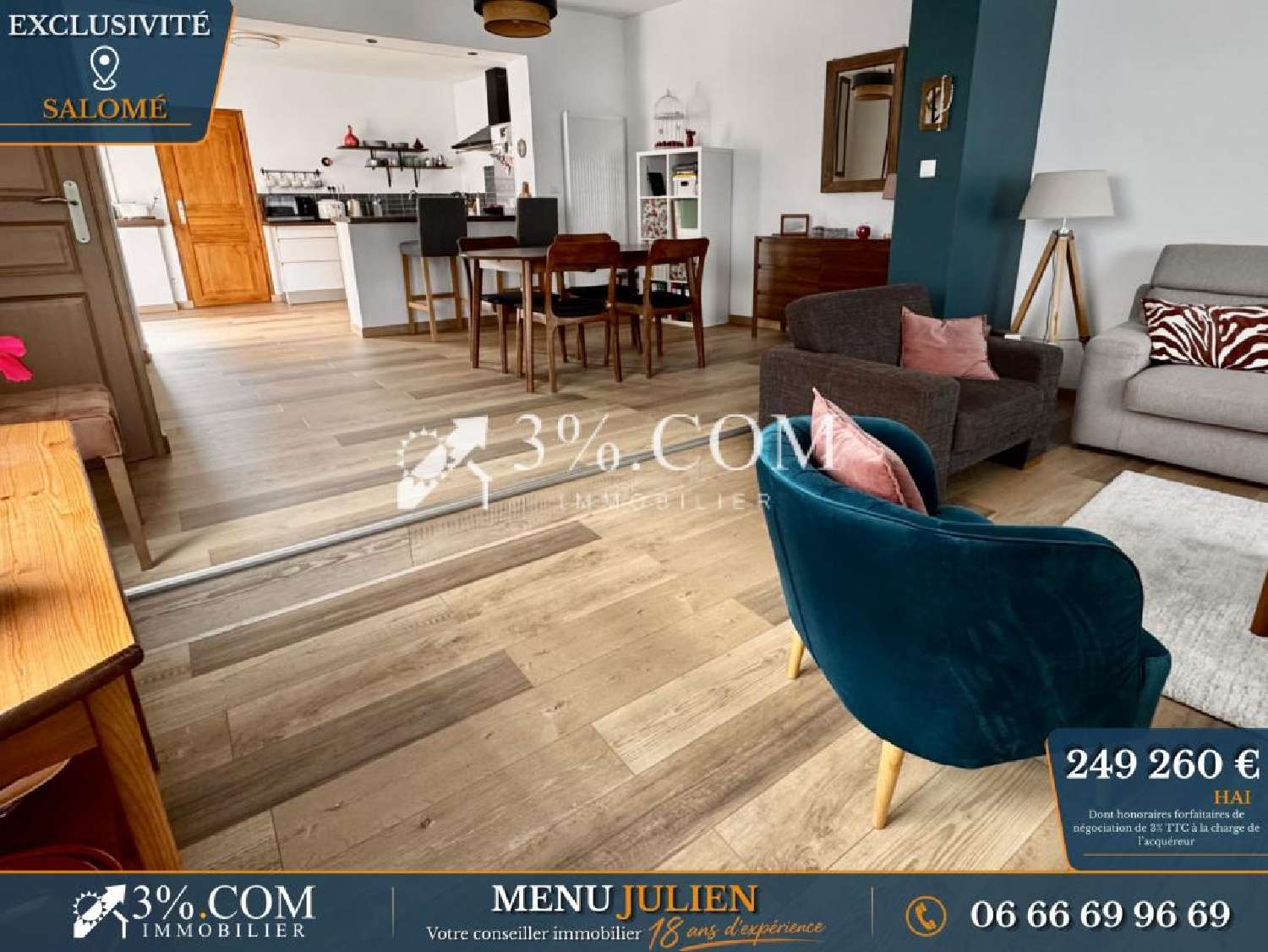  à vendre maison Salomé Nord 1