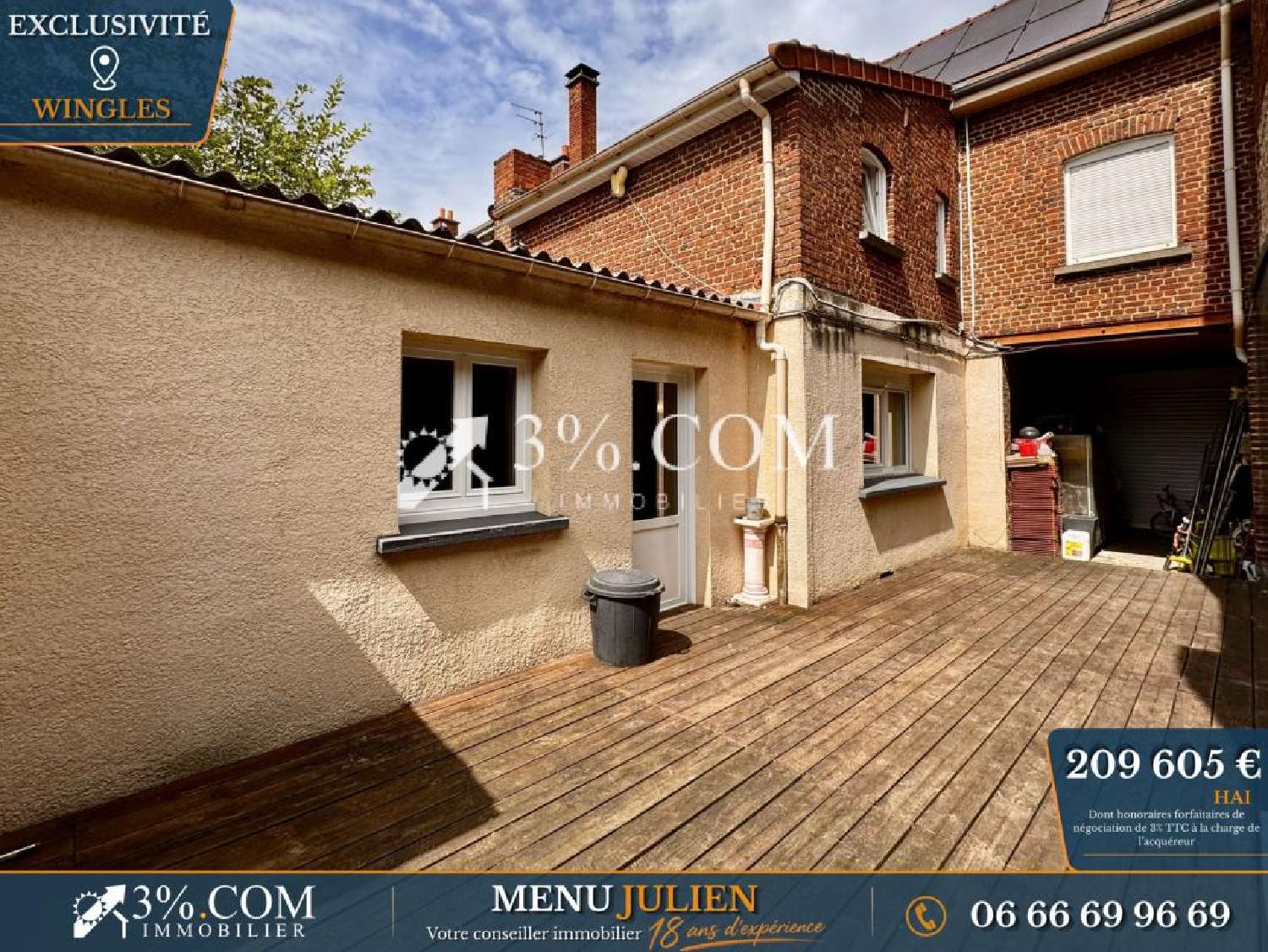  à vendre maison Wingles Pas-de-Calais 1