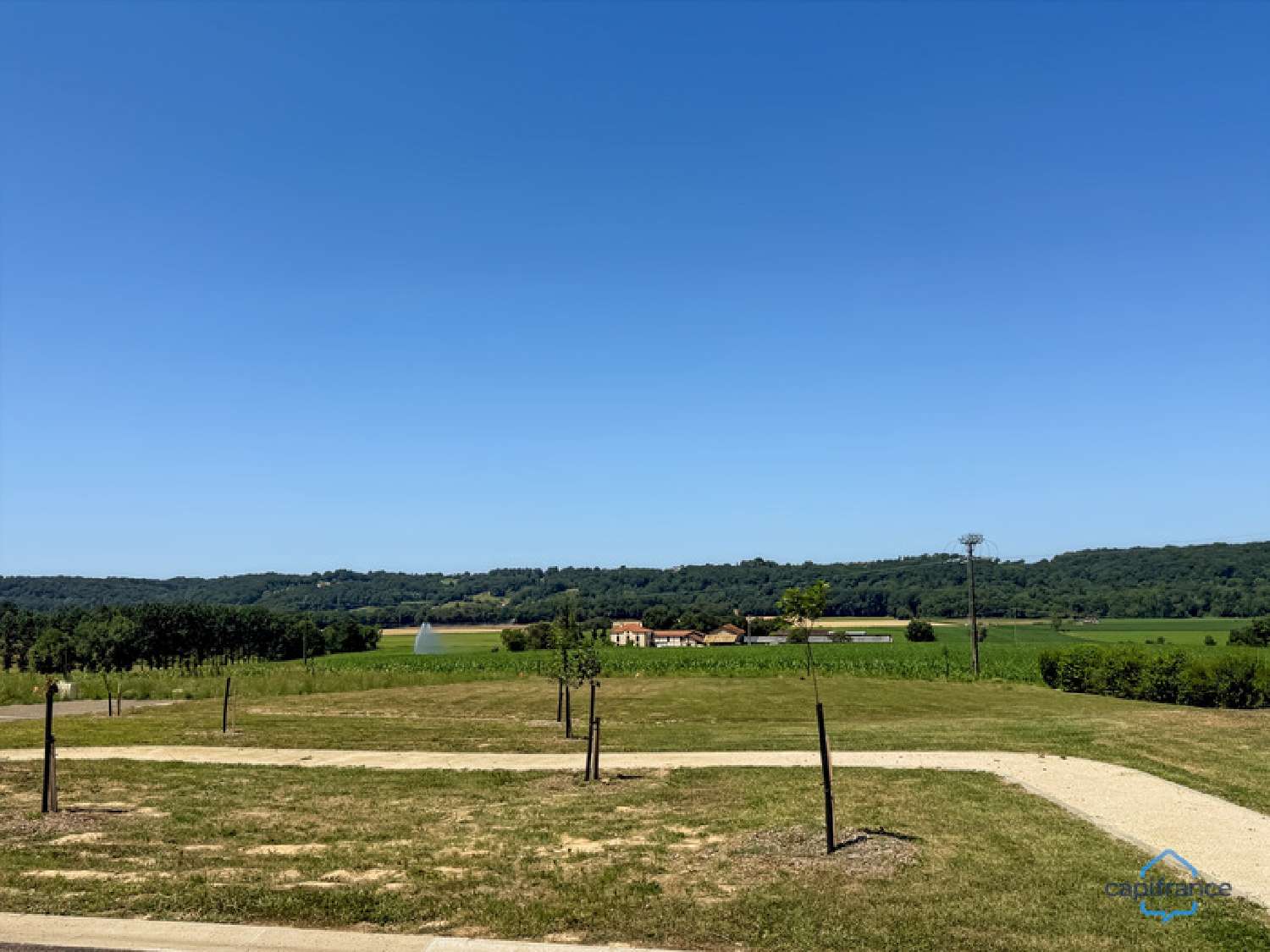 te koop terrein Bernède Gers 2