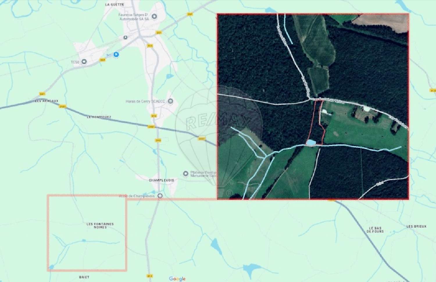  en venta terreno Cercy-la-Tour Nièvre 7