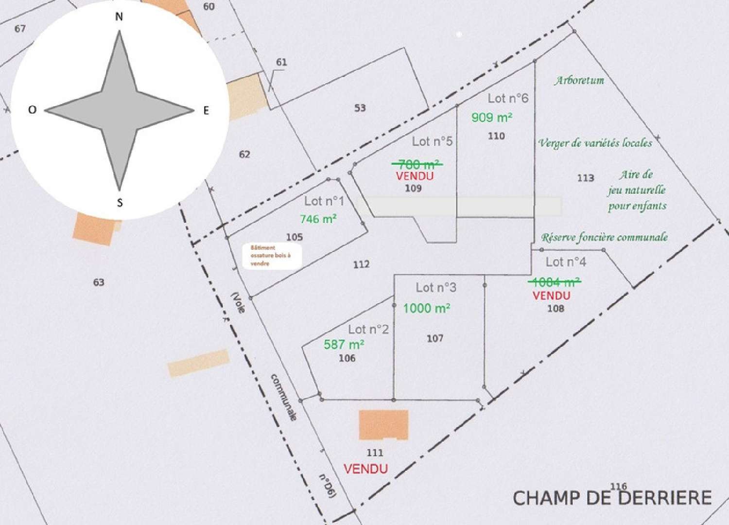  à vendre terrain Coutières Deux-Sèvres 2
