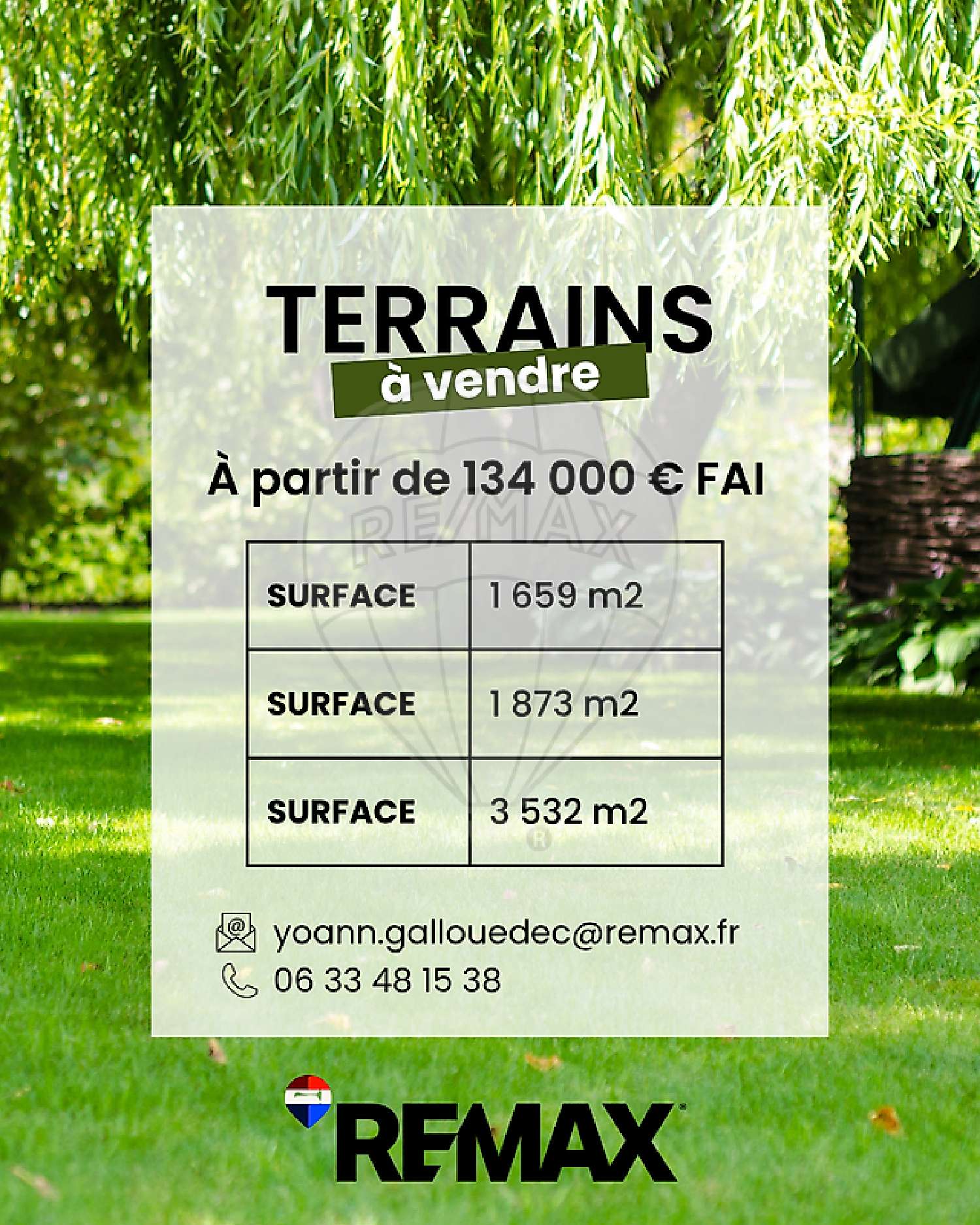  for sale terrain Saint-Hilaire-de-Brethmas Gard 2