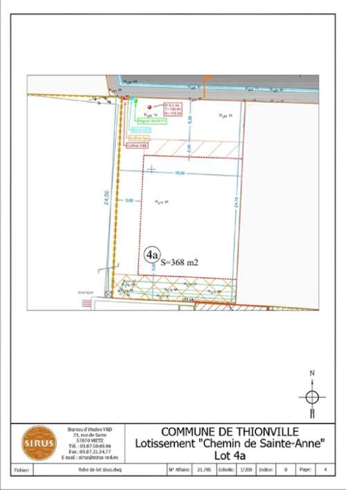 Thionville Moselle Grundstück Bild 7350002