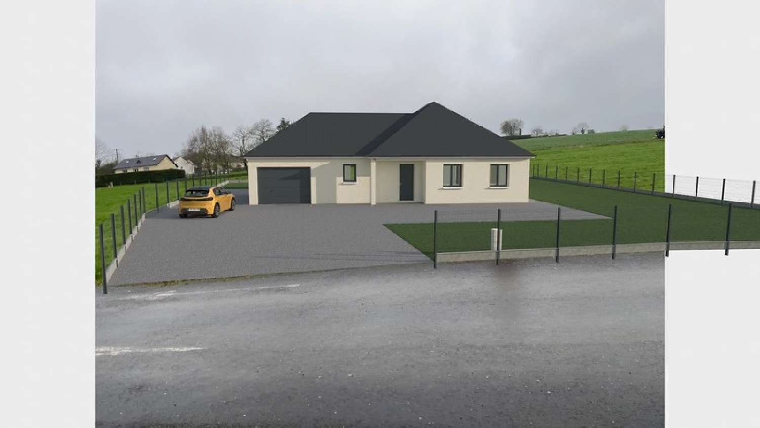  à vendre terrain Vingt-Hanaps Orne 2