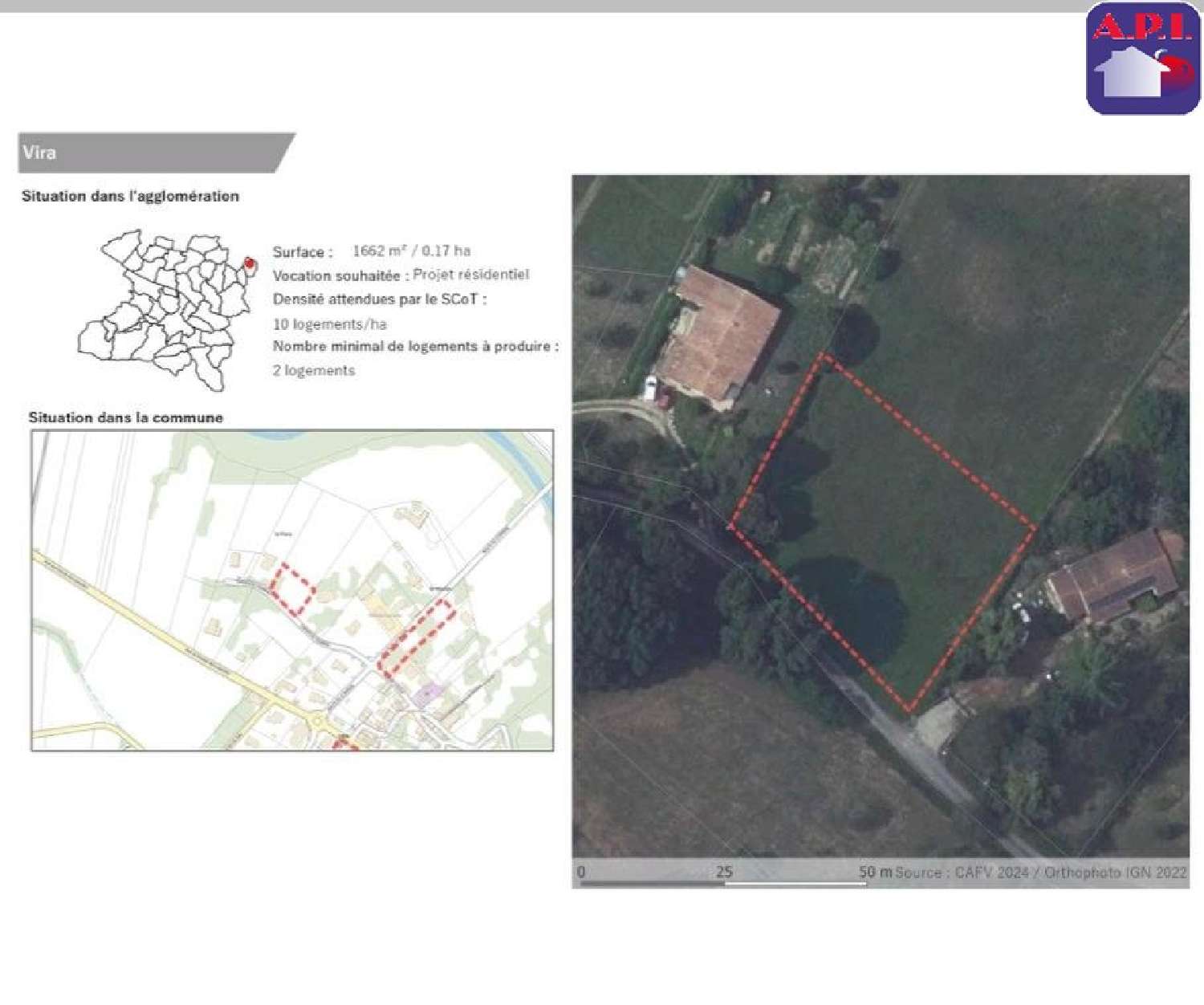 te koop terrein Vira Ariège 5
