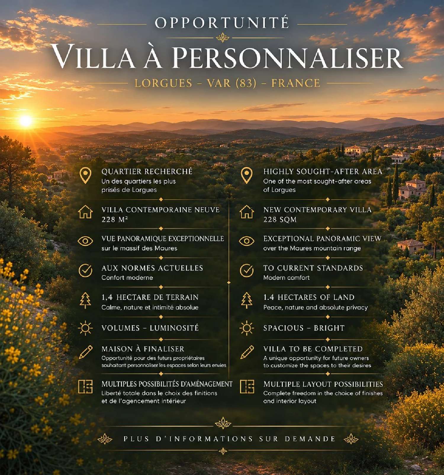  te koop villa Lorgues Var 2