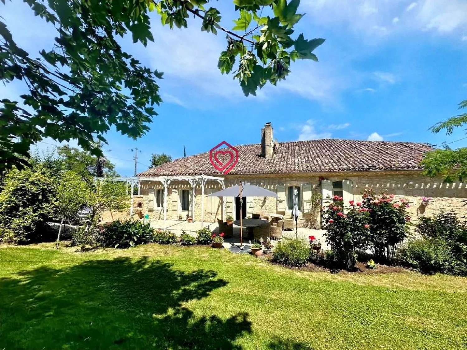  for sale village house Miradoux Gers 1