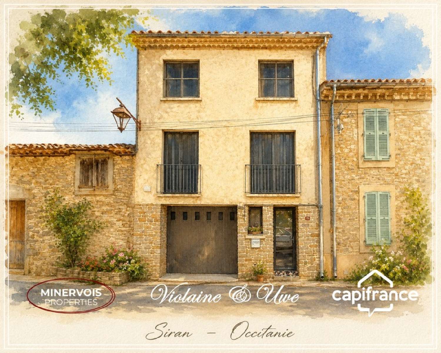 kaufen Dorfhaus Siran Hérault 1