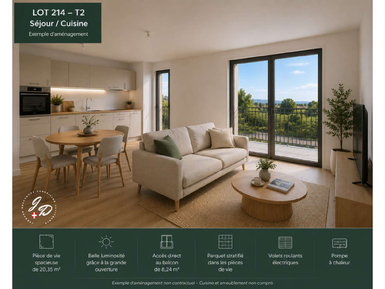 à vendre appartement Albens Savoie 1