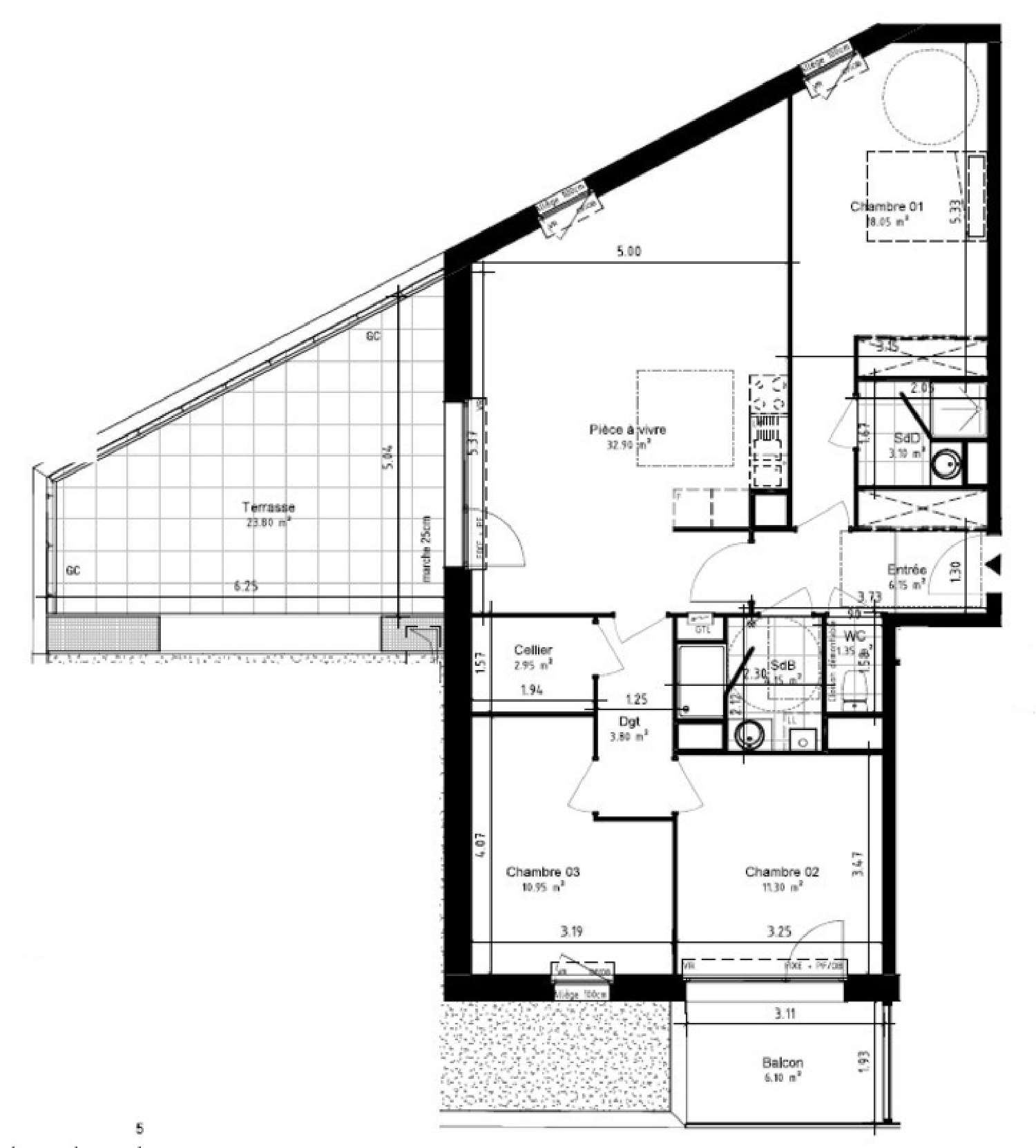 for sale apartment Hem Nord 2