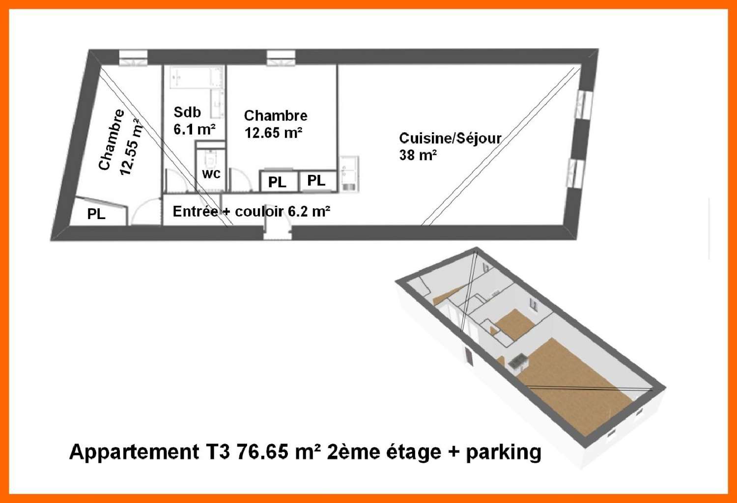 à vendre appartement Montluel Ain 3