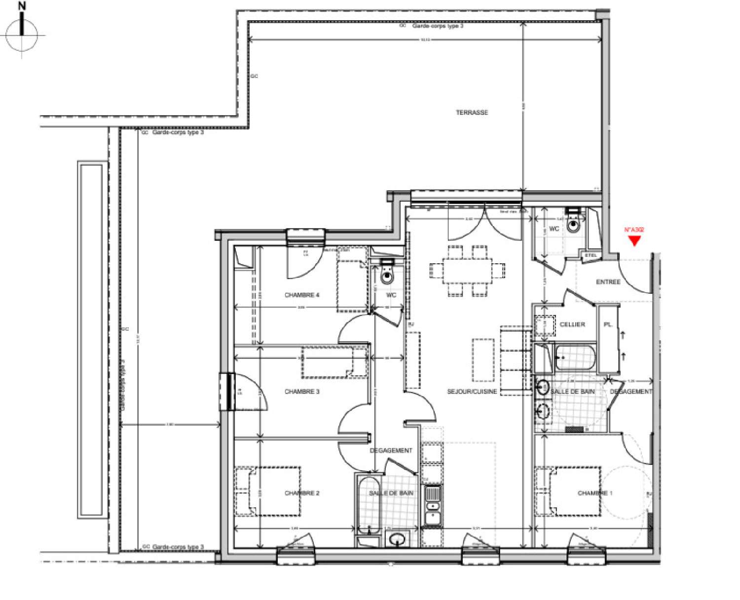 à vendre appartement Nancy Meurthe-et-Moselle 7