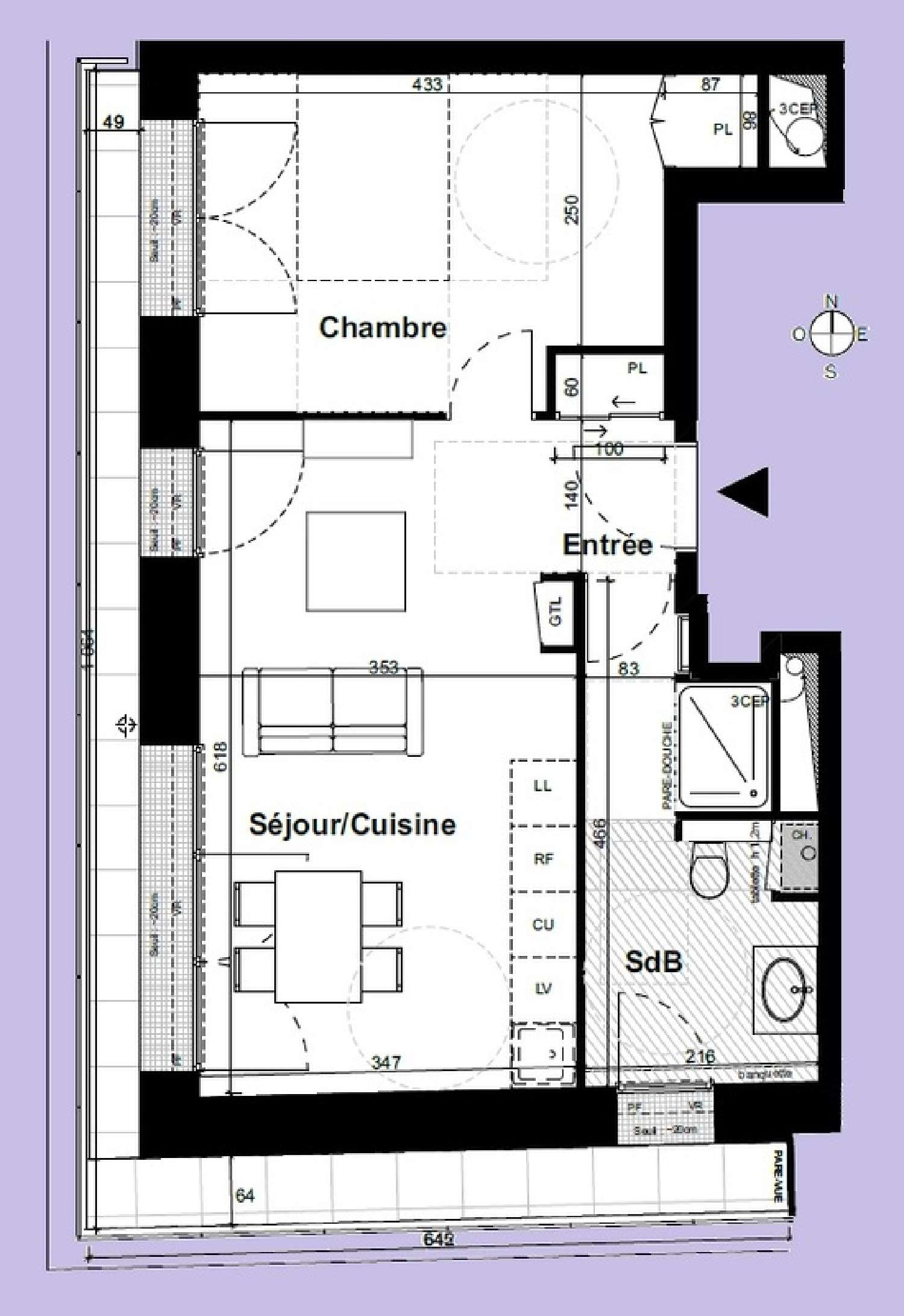 te koop appartement Paris 20e Arrondissement Parijs (Seine) 2
