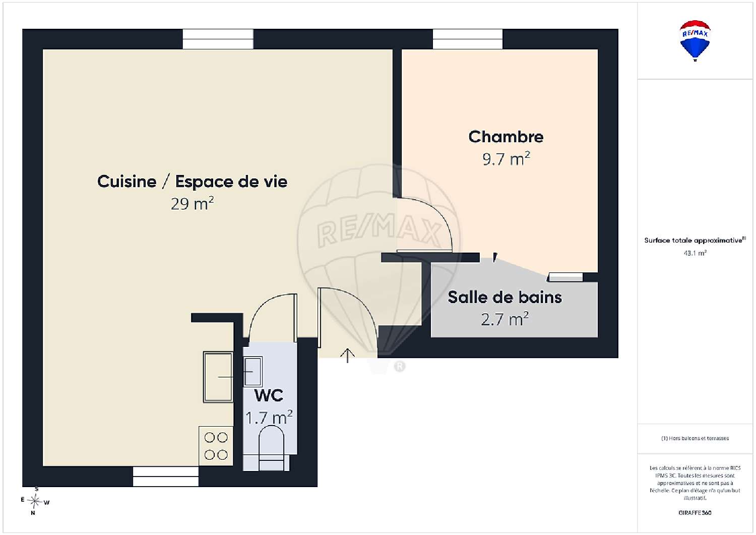 à vendre appartement Réhon Meurthe-et-Moselle 6