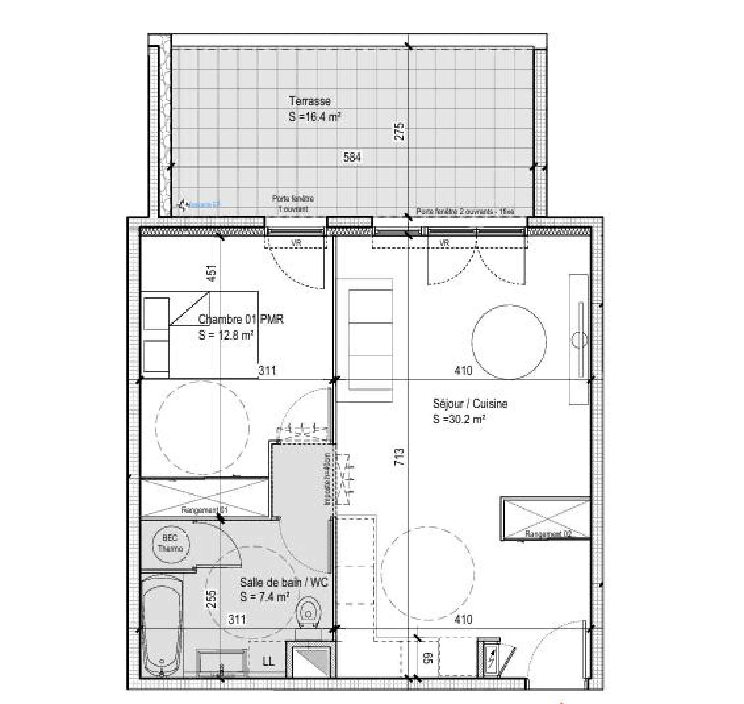 te koop appartement Saint-Césaire Gard 4