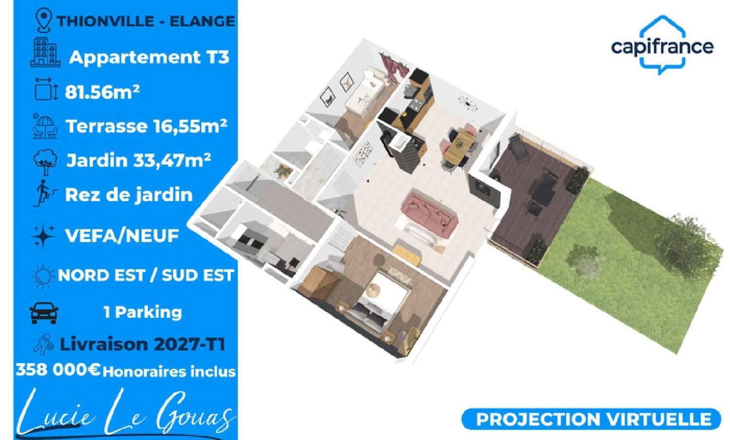 en venta apartamento Thionville Moselle 2