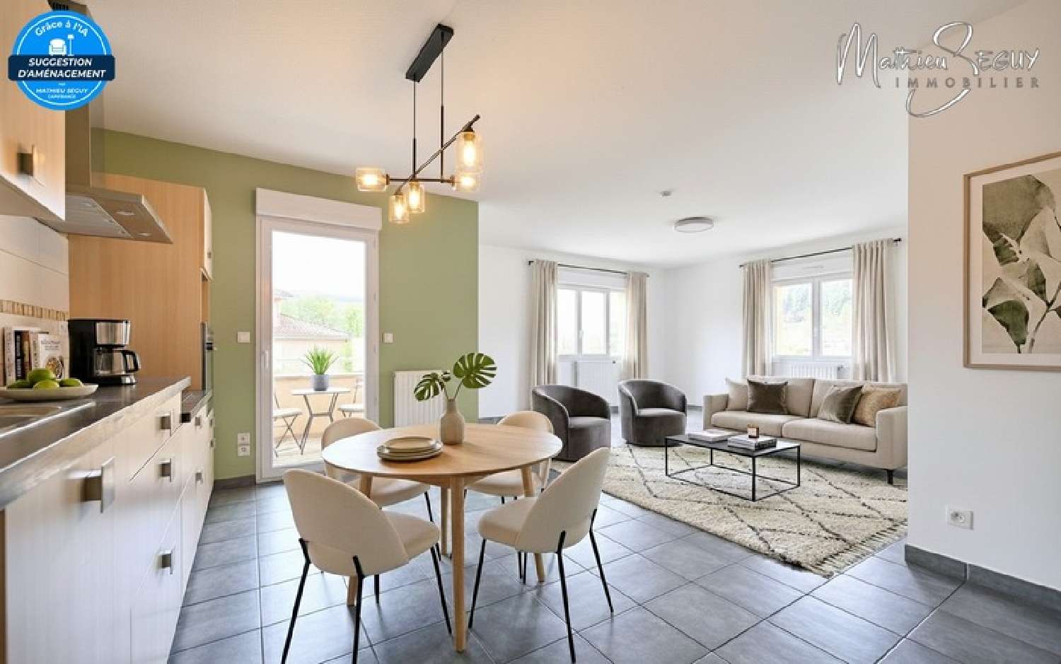 à vendre appartement Thurins Rhône 1