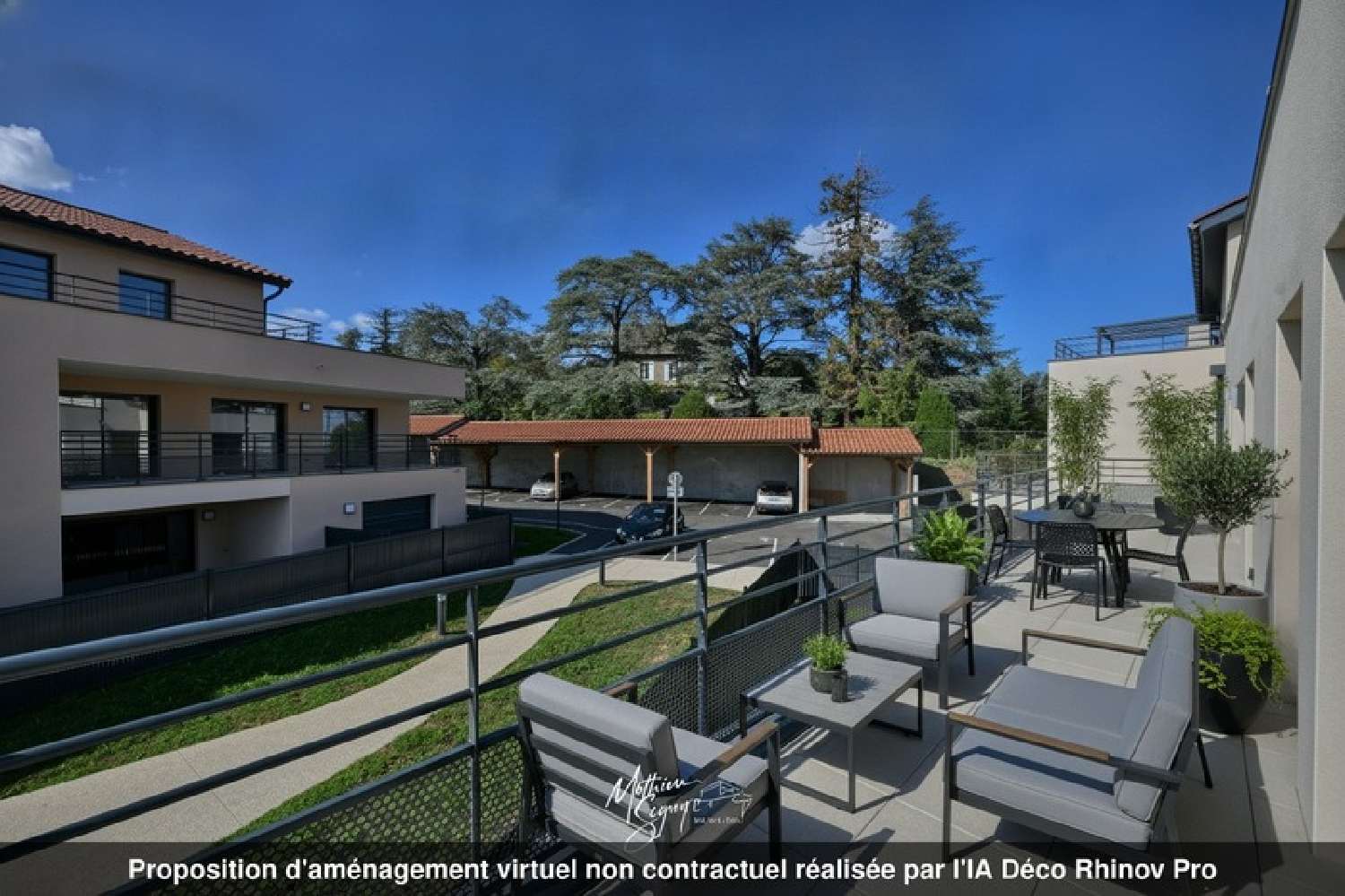 à vendre appartement Vaugneray Rhône 1
