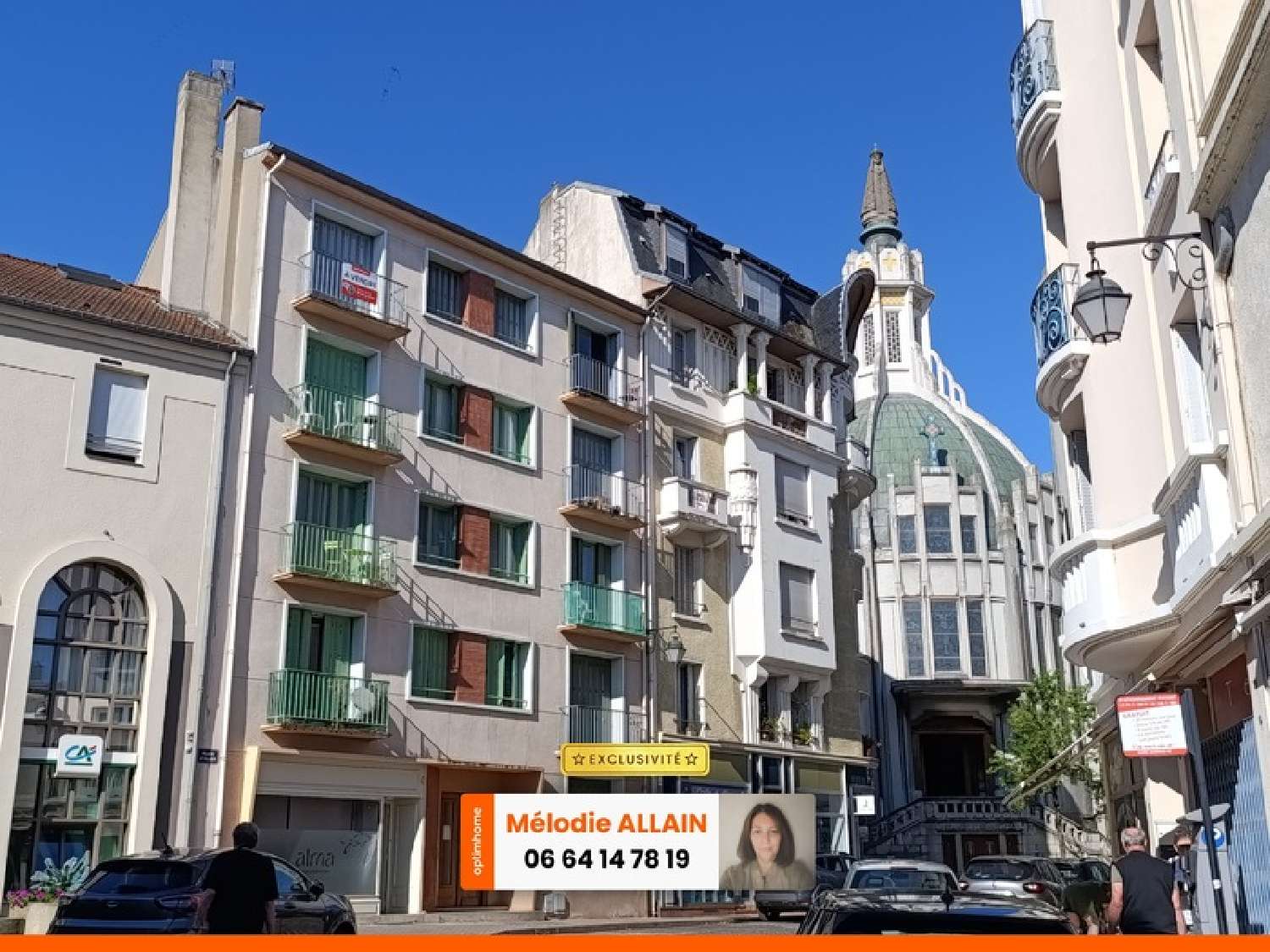 à vendre appartement Vichy Allier 2
