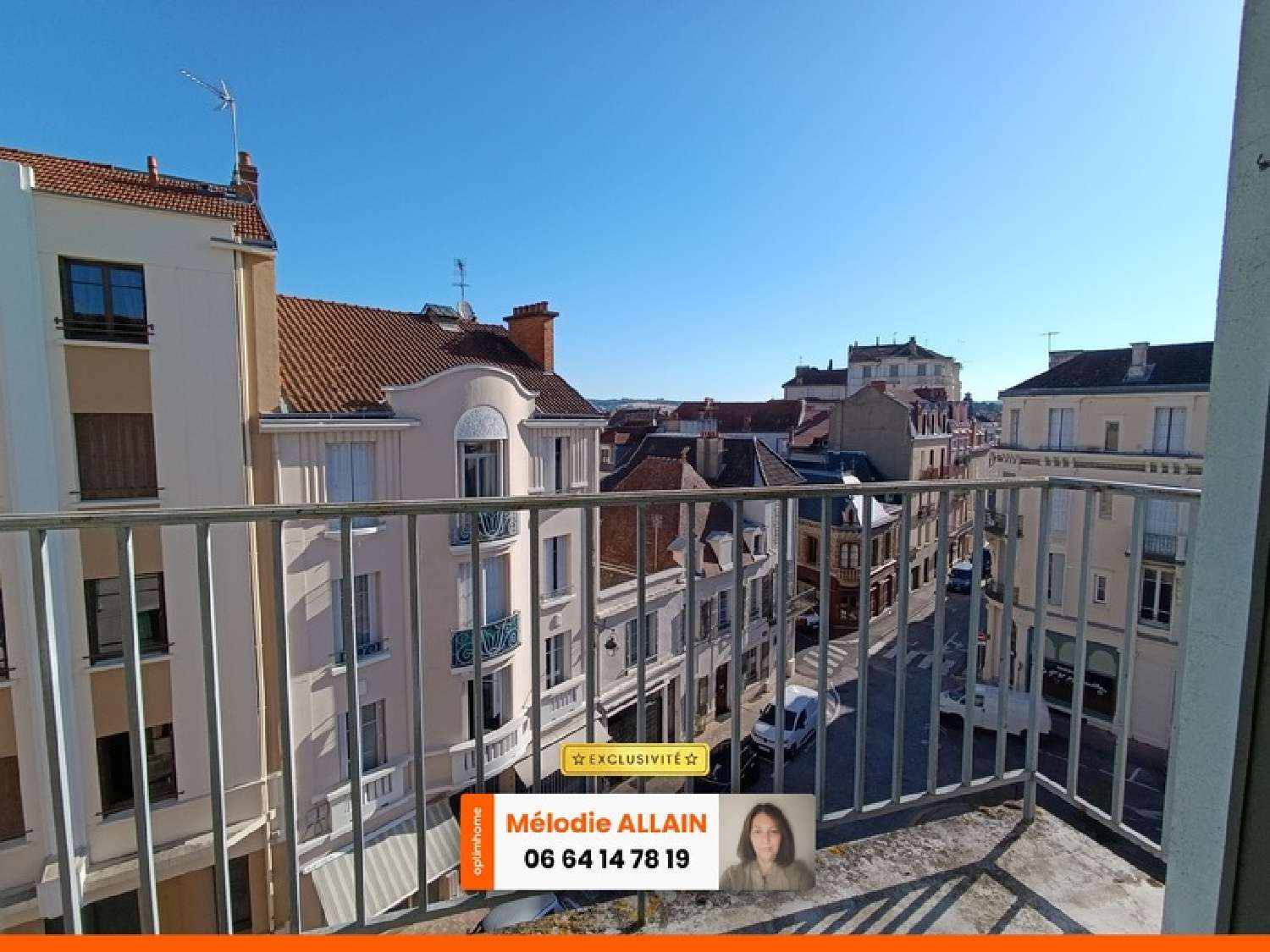 à vendre appartement Vichy Allier 6