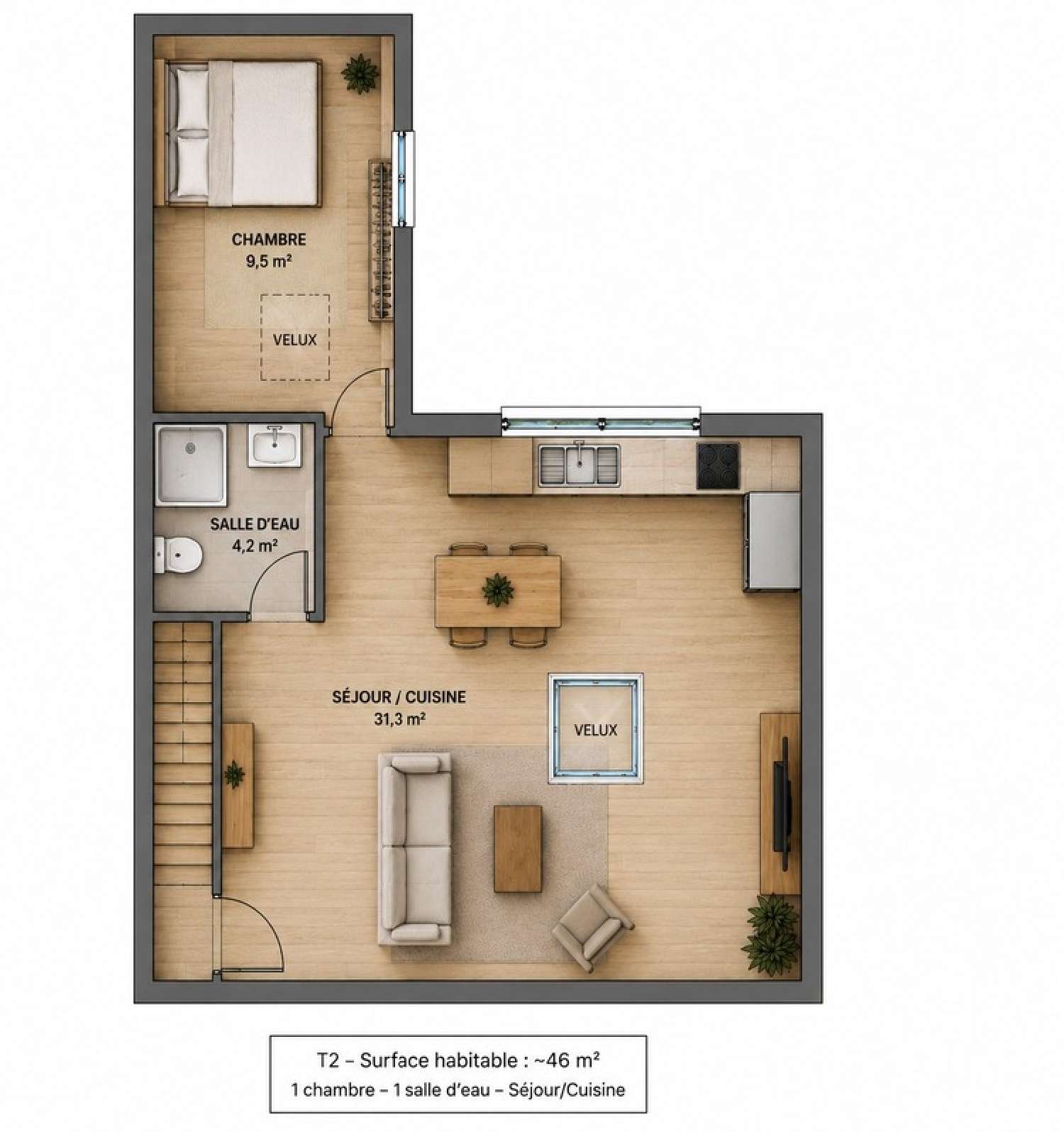 à vendre appartement Villeneuve-sur-Lot Lot-et-Garonne 1