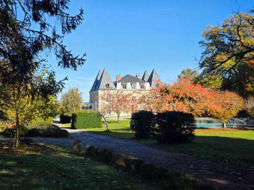 Châteauneuf-la-Forêt Haute-Vienne castillo foto 7382384
