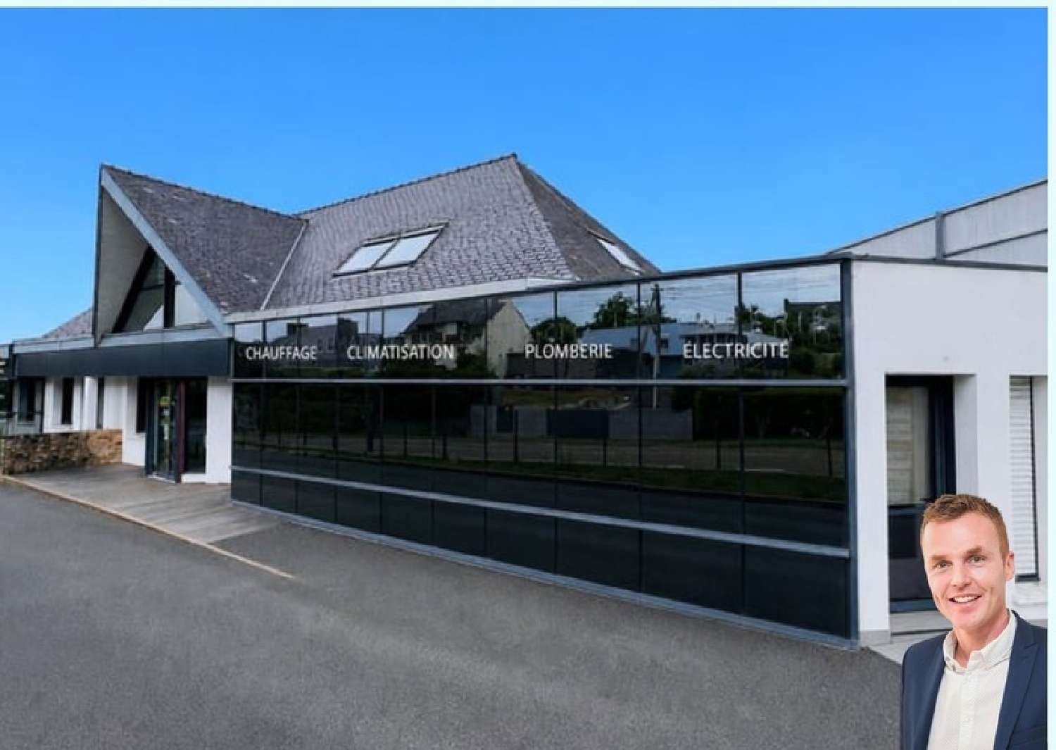 te koop bedrijfsruimte/ kantoor Quimper Finistère 1