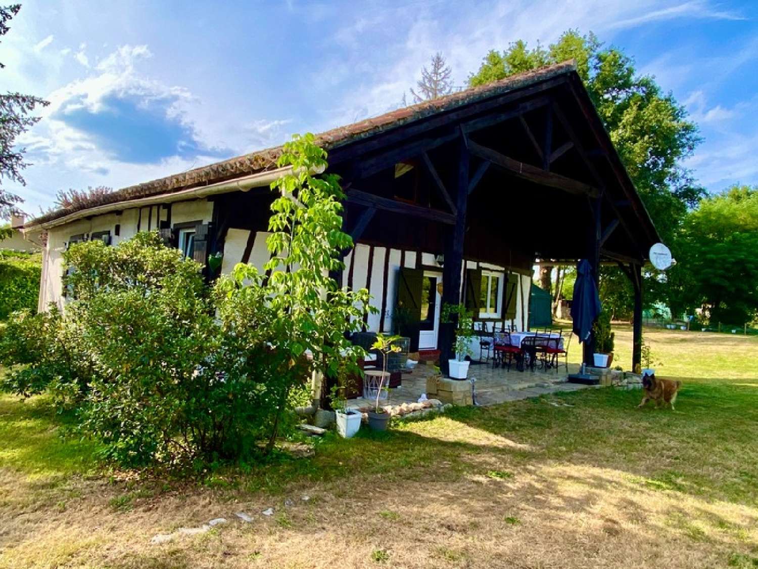 en venta casa rústica Villeneuve-de-Marsan Landes 2