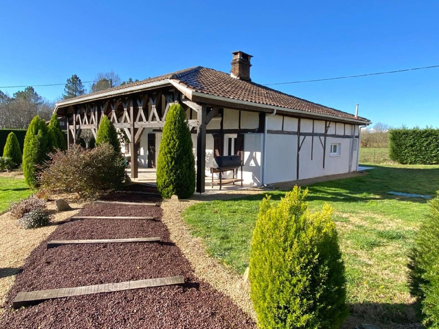 en venta casa rústica Ygos-Saint-Saturnin Landes 1