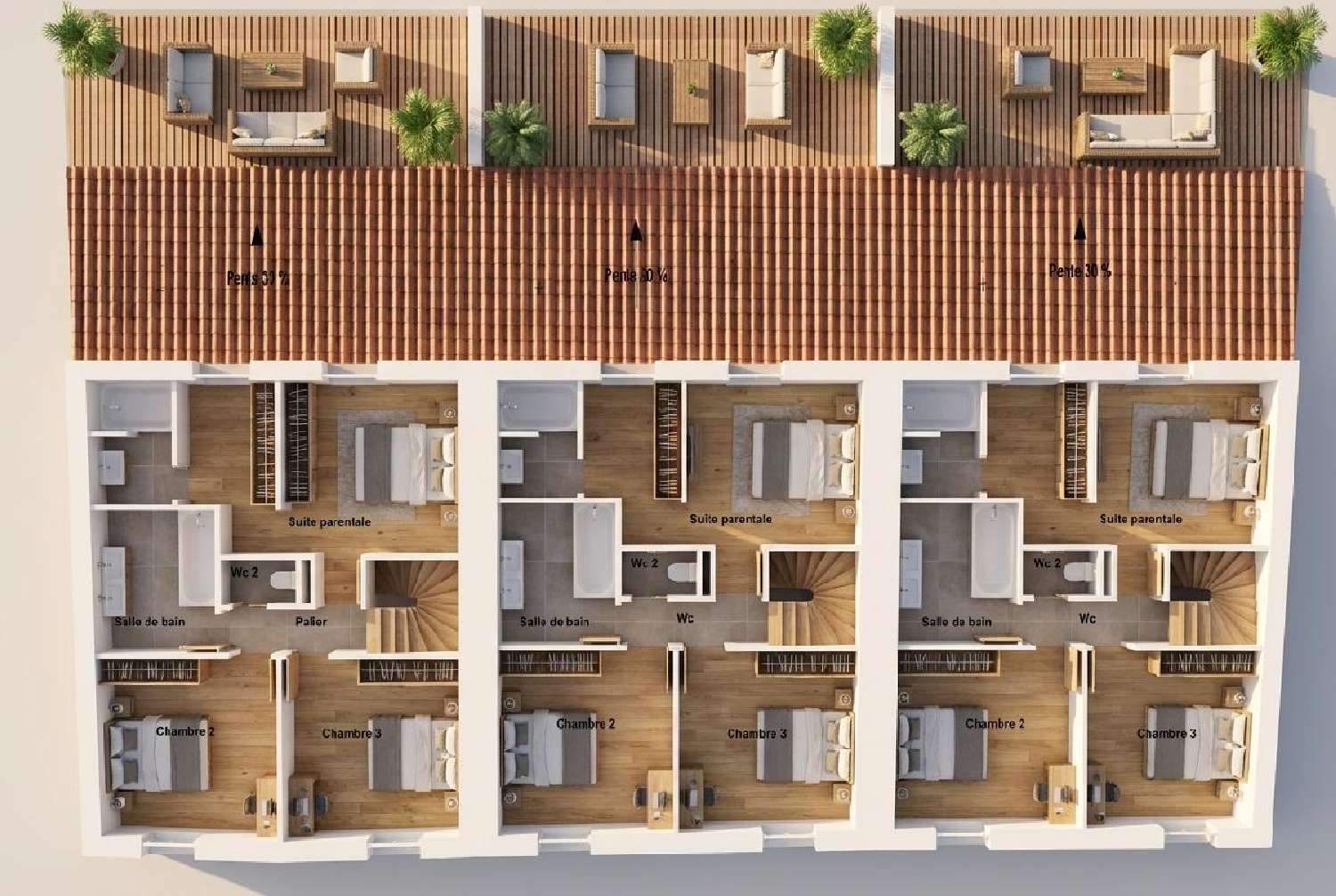 en venta casa Bègles Gironde 3