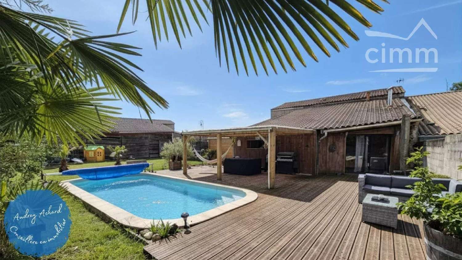 à vendre maison Cartelègue Gironde 2