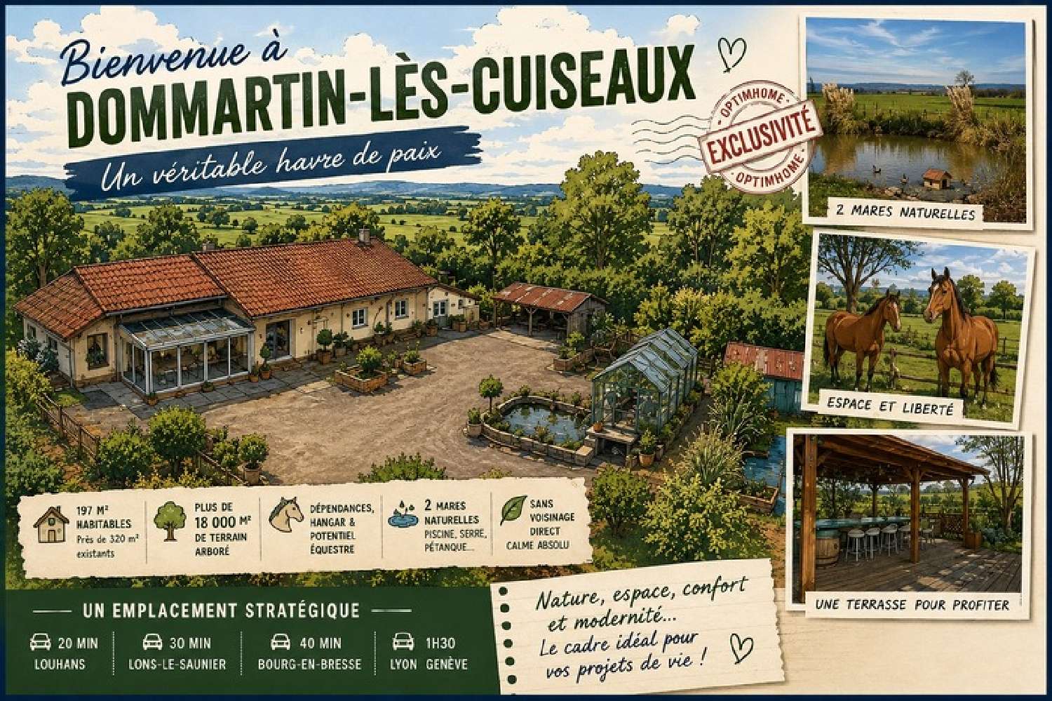 for sale house Dommartin-lès-Cuiseaux Saône-et-Loire 1