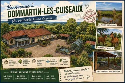 Dommartin-lès-Cuiseaux Saône-et-Loire house foto 7367698