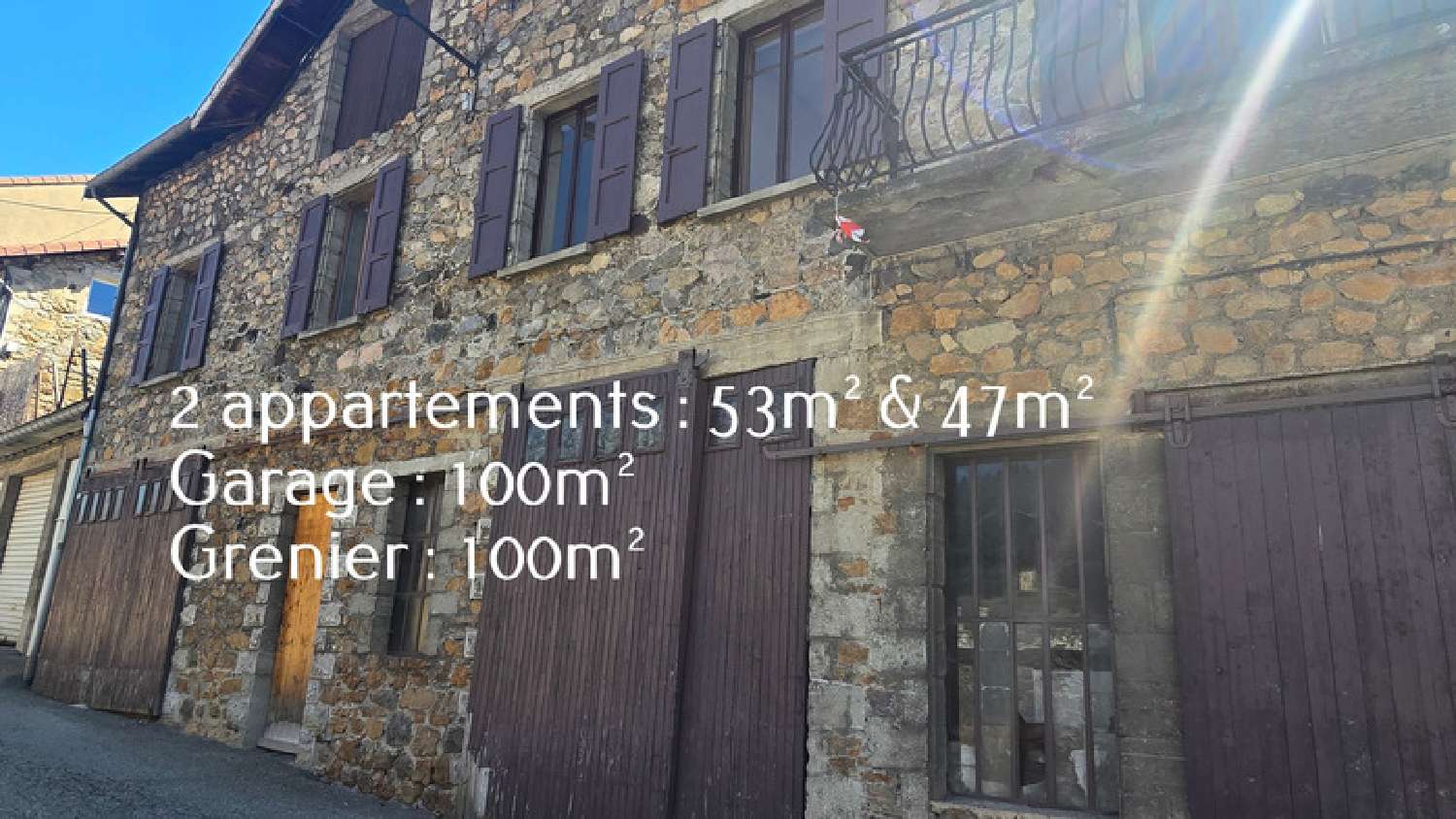 for sale house Le Cheylard Ardèche 1