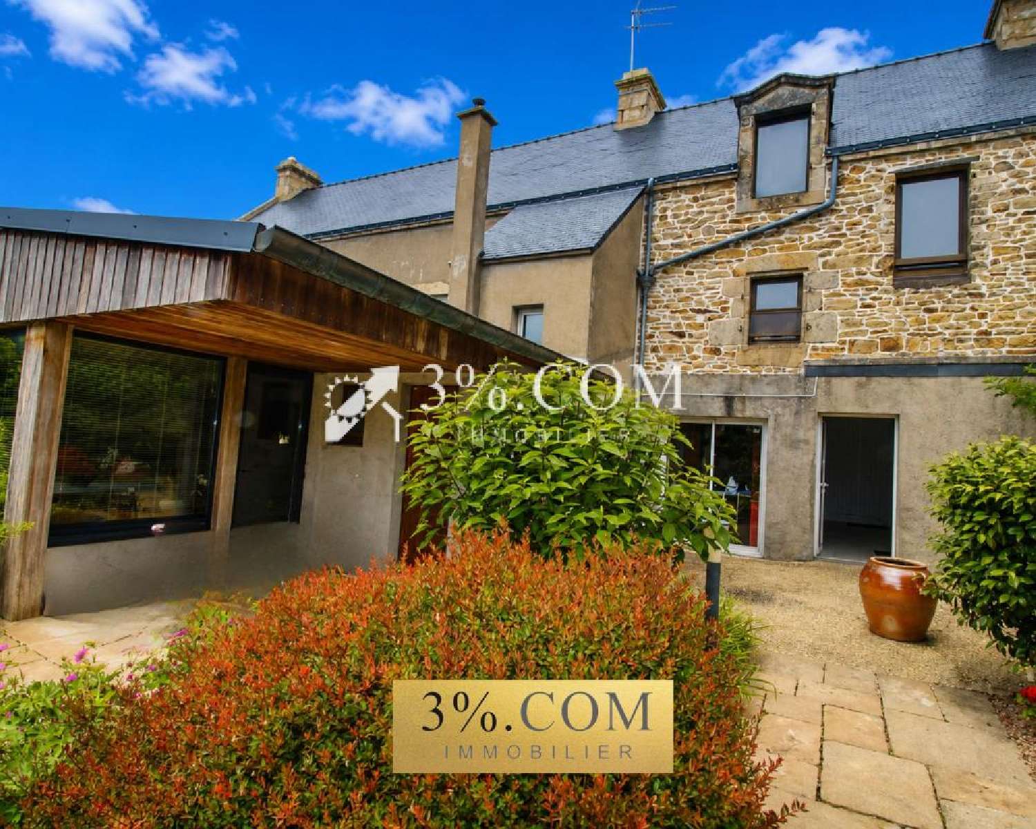 te koop huis Locoal-Mendon Morbihan 1